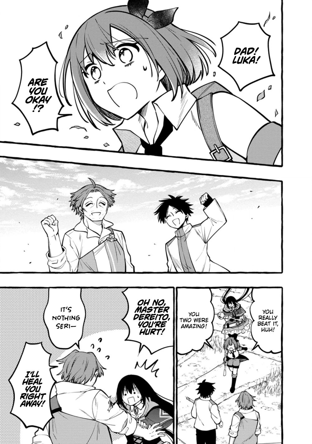 Tsuihou Sareta Ossan Kajishi, Nazeka Densetsu no Dai Meikou ni Naru: Mukashi Omocha no Buki o Tsukutteageta Kodomotachi ga Zenin Eiyuu ni Natteita Chapter 20 — Page 20