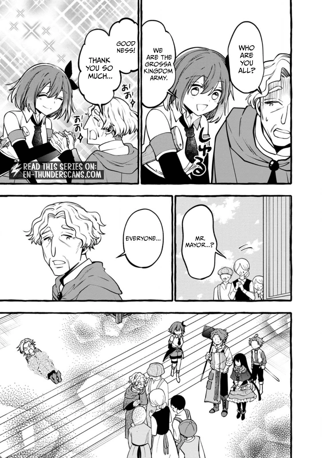 Tsuihou Sareta Ossan Kajishi, Nazeka Densetsu no Dai Meikou ni Naru: Mukashi Omocha no Buki o Tsukutteageta Kodomotachi ga Zenin Eiyuu ni Natteita Chapter 22.2 — Page 11