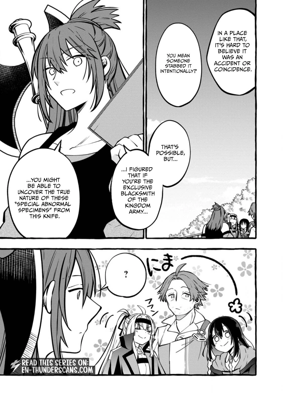 Tsuihou Sareta Ossan Kajishi, Nazeka Densetsu no Dai Meikou ni Naru: Mukashi Omocha no Buki o Tsukutteageta Kodomotachi ga Zenin Eiyuu ni Natteita Chapter 23.2 — Page 7