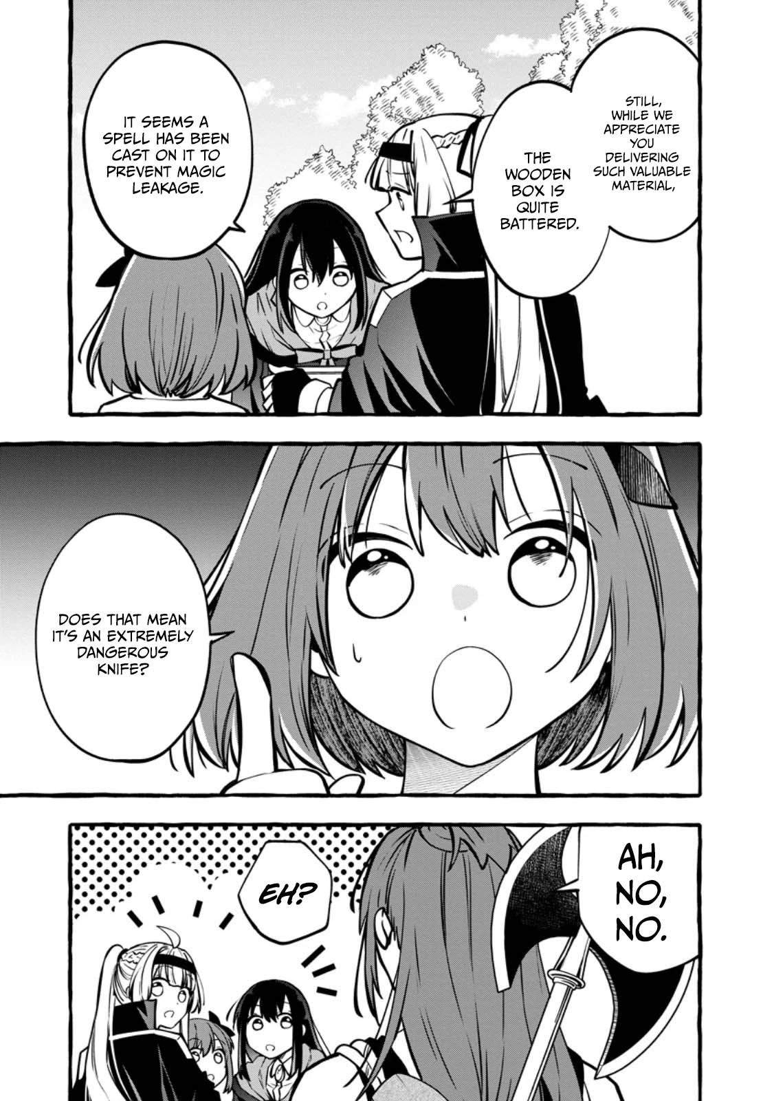 Tsuihou Sareta Ossan Kajishi, Nazeka Densetsu no Dai Meikou ni Naru: Mukashi Omocha no Buki o Tsukutteageta Kodomotachi ga Zenin Eiyuu ni Natteita Chapter 23.2 — Page 9