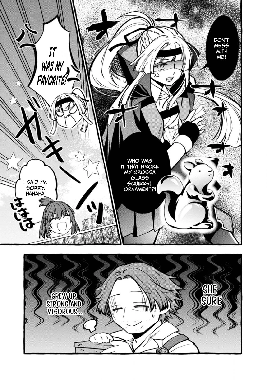 Tsuihou Sareta Ossan Kajishi, Nazeka Densetsu no Dai Meikou ni Naru: Mukashi Omocha no Buki o Tsukutteageta Kodomotachi ga Zenin Eiyuu ni Natteita Chapter 23.2 — Page 11
