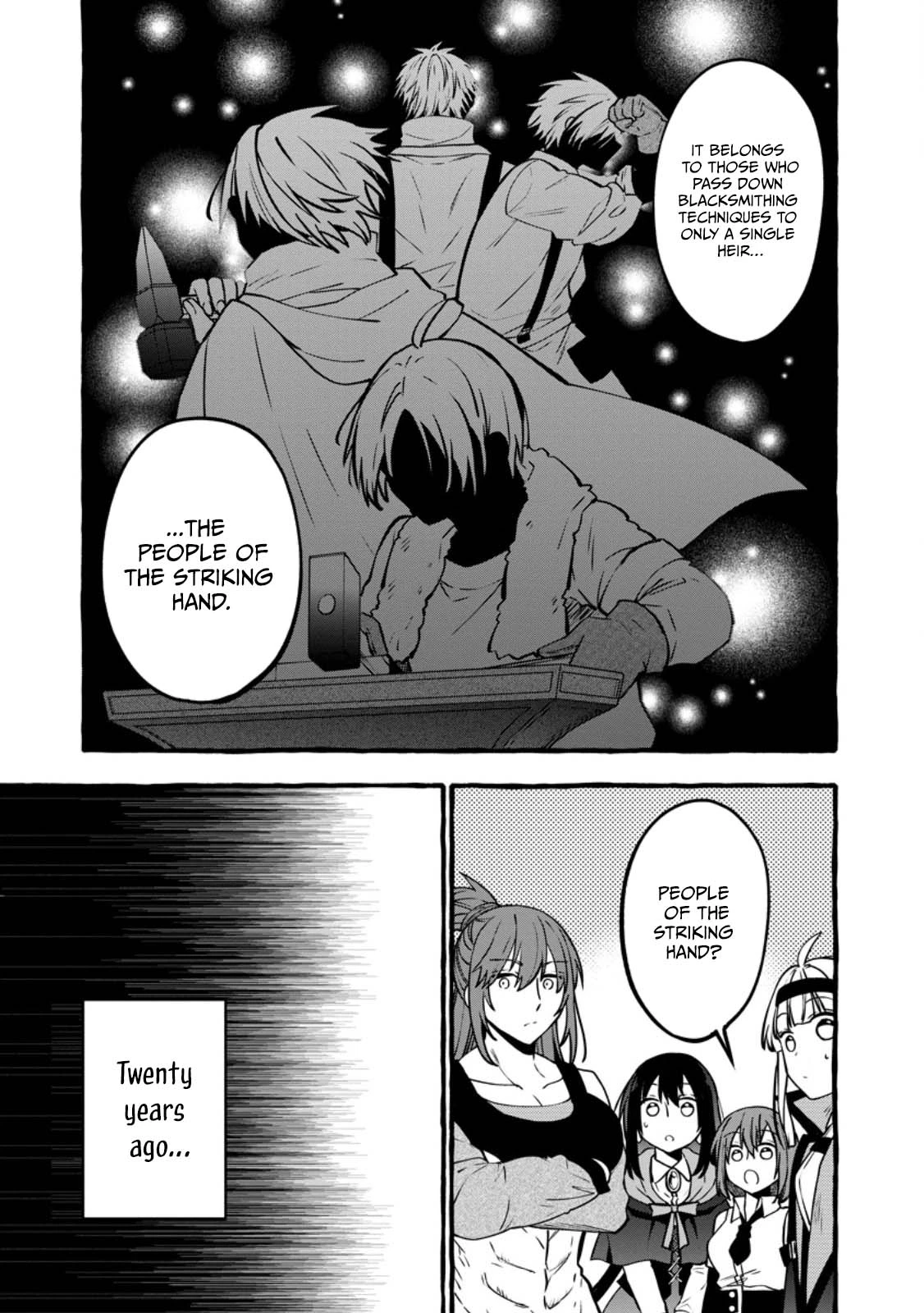 Tsuihou Sareta Ossan Kajishi, Nazeka Densetsu no Dai Meikou ni Naru: Mukashi Omocha no Buki o Tsukutteageta Kodomotachi ga Zenin Eiyuu ni Natteita Chapter 23.3 — Page 5