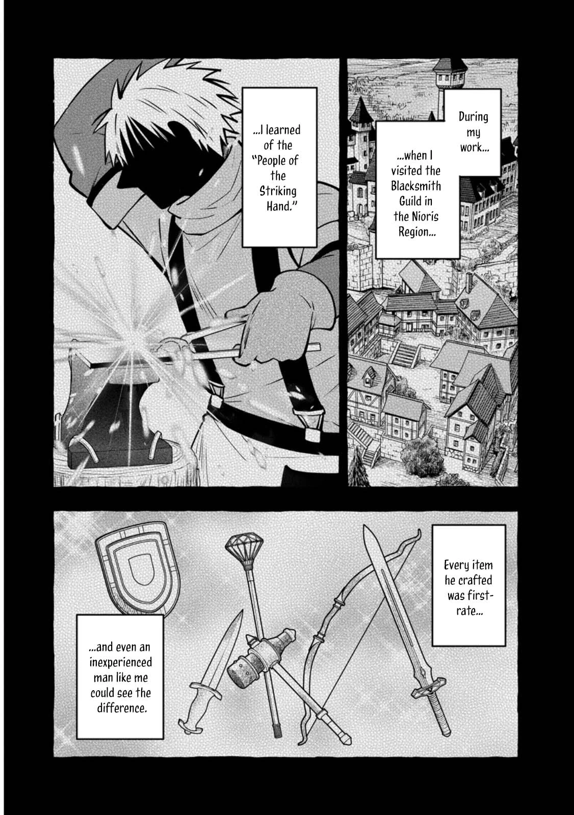 Tsuihou Sareta Ossan Kajishi, Nazeka Densetsu no Dai Meikou ni Naru: Mukashi Omocha no Buki o Tsukutteageta Kodomotachi ga Zenin Eiyuu ni Natteita Chapter 23.3 — Page 6