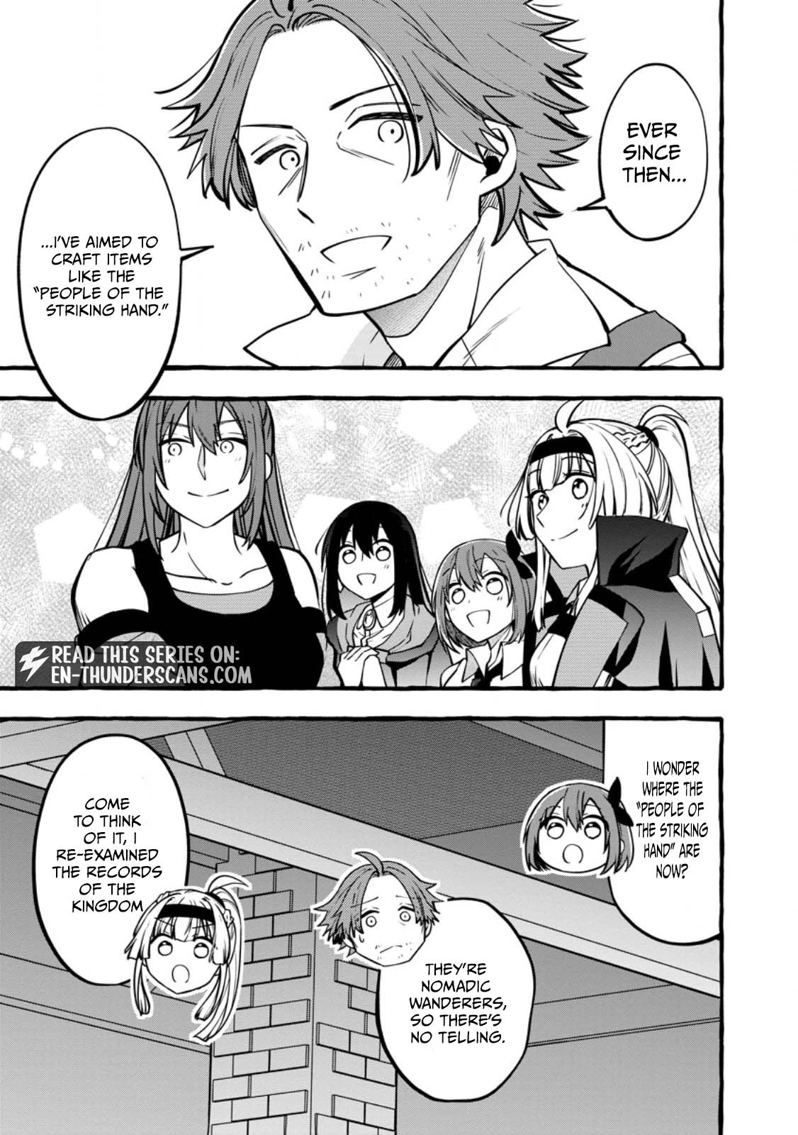 Tsuihou Sareta Ossan Kajishi, Nazeka Densetsu no Dai Meikou ni Naru: Mukashi Omocha no Buki o Tsukutteageta Kodomotachi ga Zenin Eiyuu ni Natteita Chapter 23.3 — Page 7