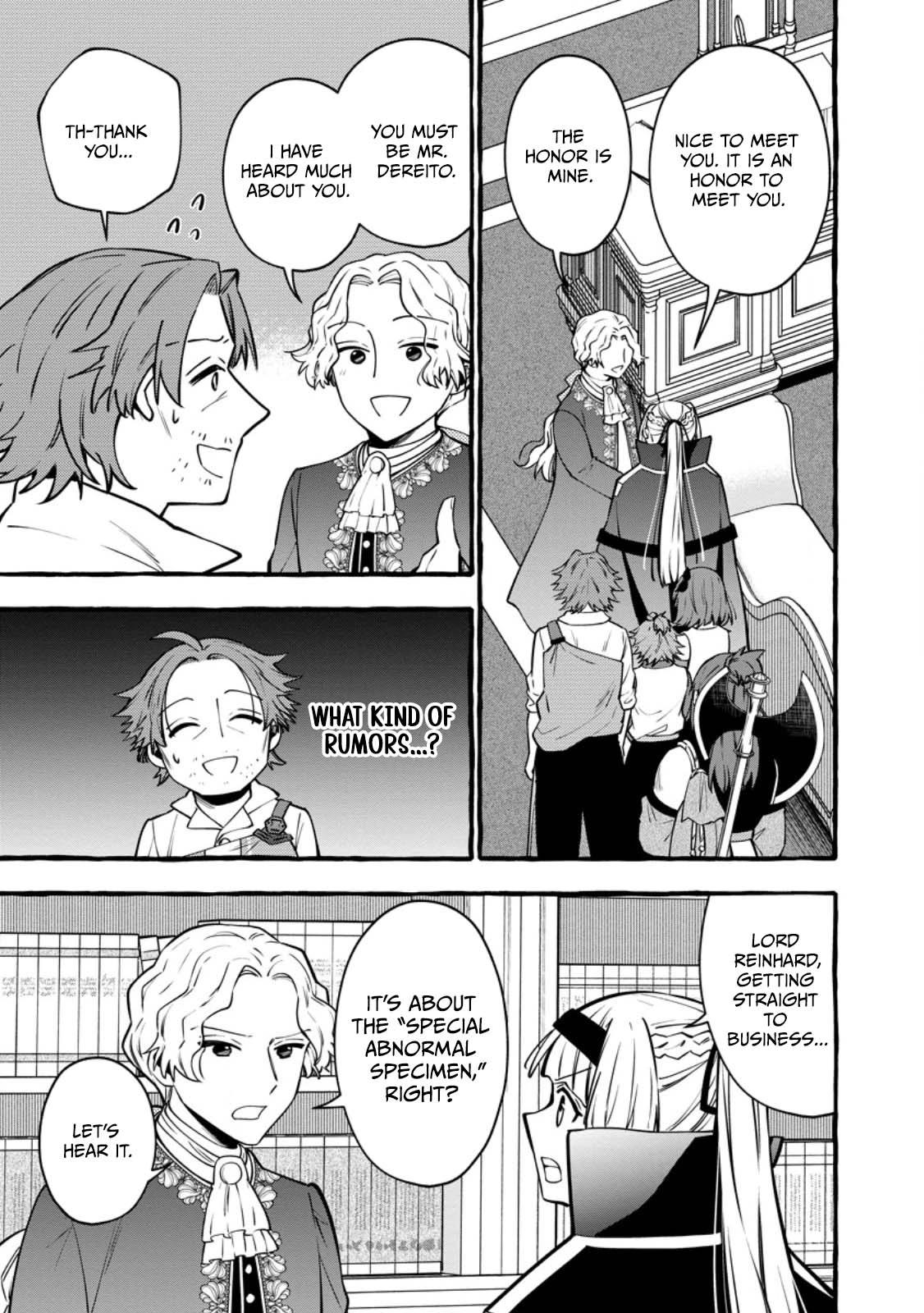 Tsuihou Sareta Ossan Kajishi, Nazeka Densetsu no Dai Meikou ni Naru: Mukashi Omocha no Buki o Tsukutteageta Kodomotachi ga Zenin Eiyuu ni Natteita Chapter 24.1 — Page 10