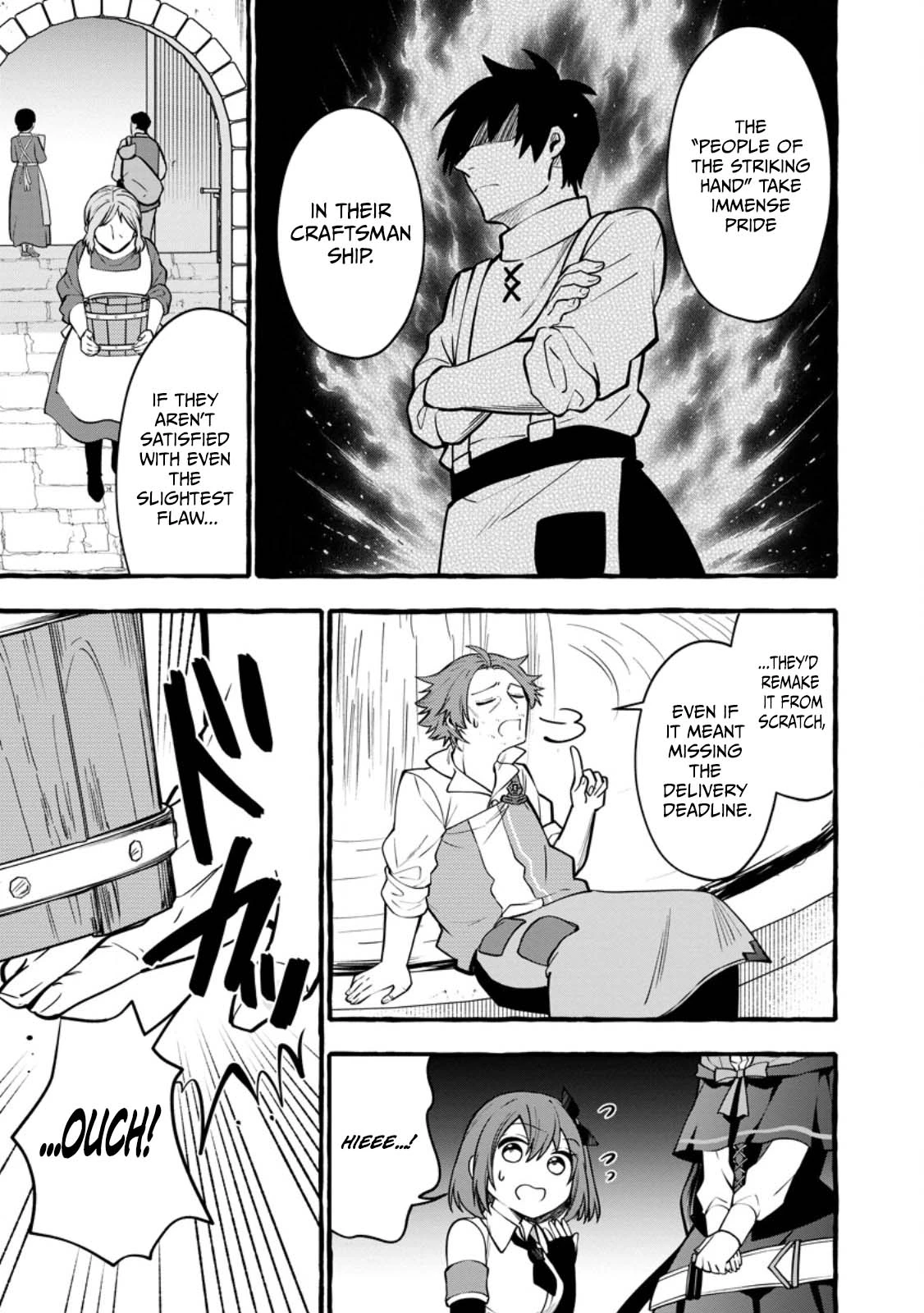 Tsuihou Sareta Ossan Kajishi, Nazeka Densetsu no Dai Meikou ni Naru: Mukashi Omocha no Buki o Tsukutteageta Kodomotachi ga Zenin Eiyuu ni Natteita Chapter 24.2 — Page 10