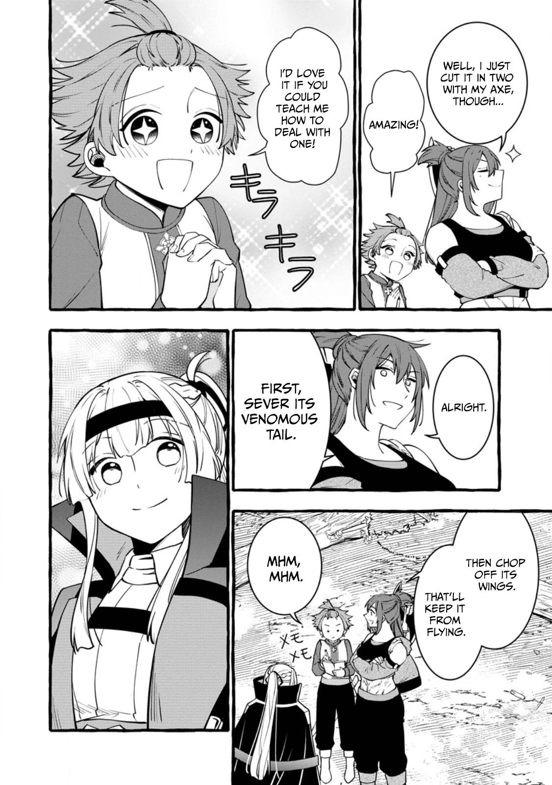Tsuihou Sareta Ossan Kajishi, Nazeka Densetsu no Dai Meikou ni Naru: Mukashi Omocha no Buki o Tsukutteageta Kodomotachi ga Zenin Eiyuu ni Natteita Chapter 25.1 — Page 5