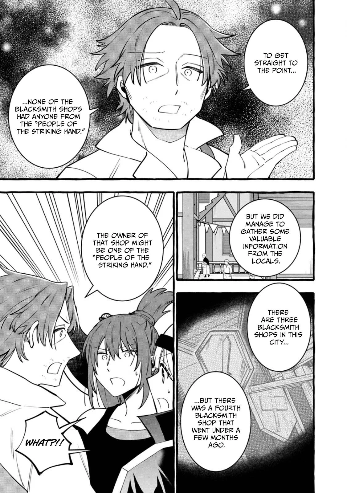 Tsuihou Sareta Ossan Kajishi, Nazeka Densetsu no Dai Meikou ni Naru: Mukashi Omocha no Buki o Tsukutteageta Kodomotachi ga Zenin Eiyuu ni Natteita Chapter 25.2 — Page 4