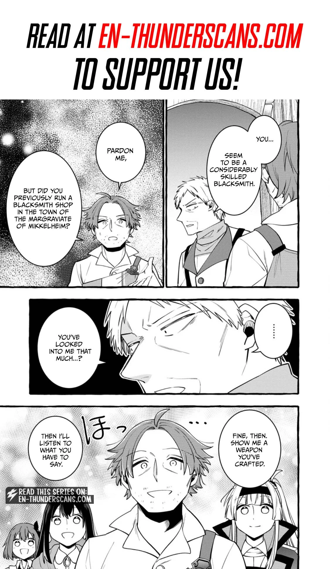 Tsuihou Sareta Ossan Kajishi, Nazeka Densetsu no Dai Meikou ni Naru: Mukashi Omocha no Buki o Tsukutteageta Kodomotachi ga Zenin Eiyuu ni Natteita Chapter 25.3 — Page 2