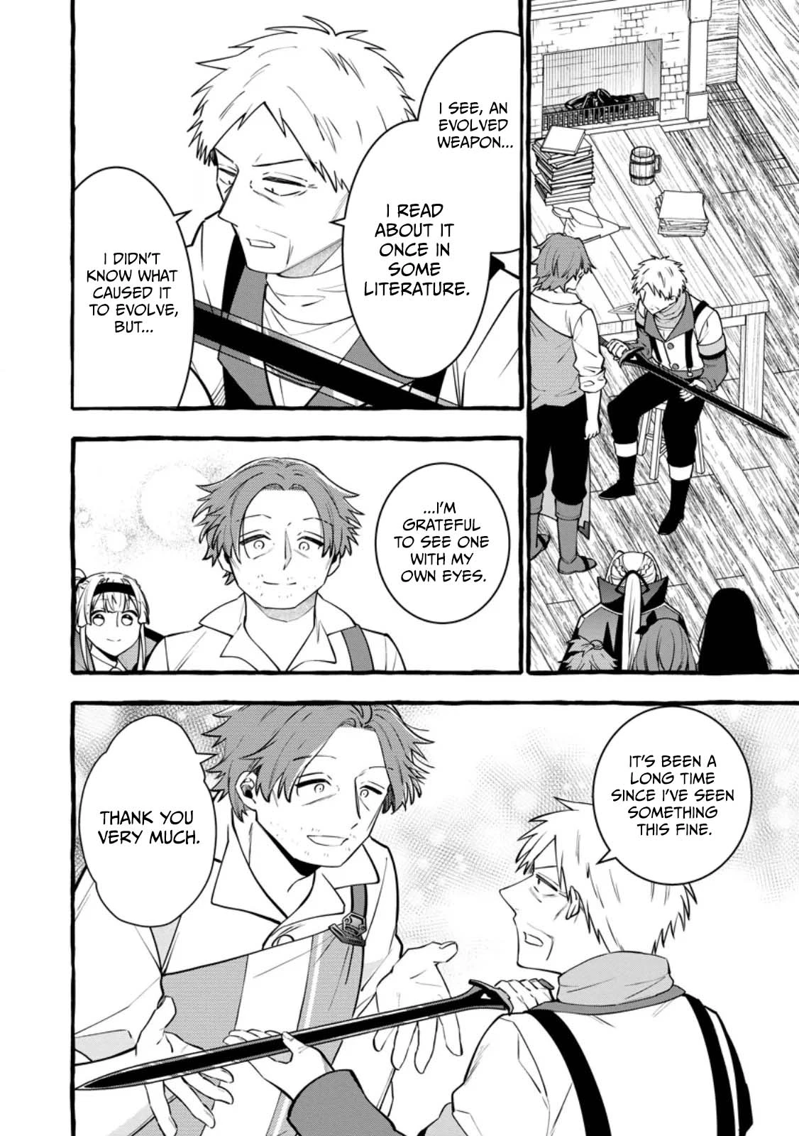 Tsuihou Sareta Ossan Kajishi, Nazeka Densetsu no Dai Meikou ni Naru: Mukashi Omocha no Buki o Tsukutteageta Kodomotachi ga Zenin Eiyuu ni Natteita Chapter 25.3 — Page 3