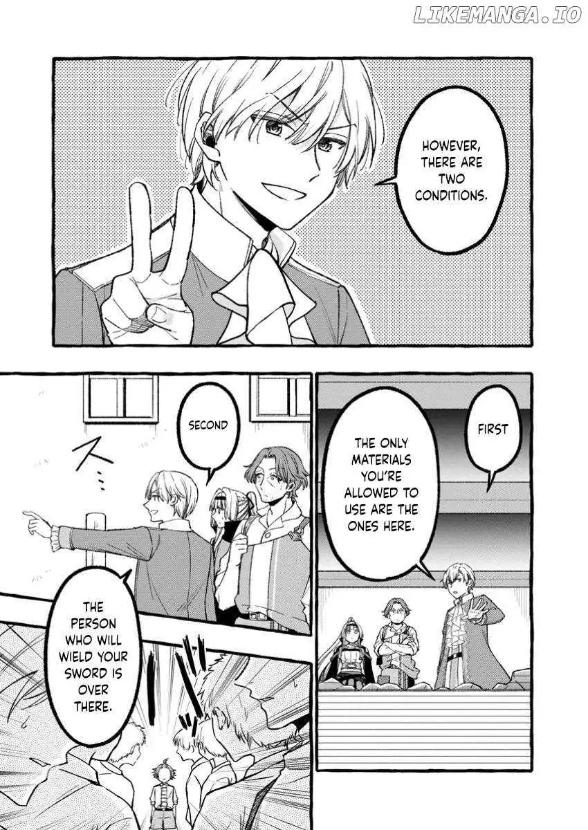 Tsuihou Sareta Ossan Kajishi, Nazeka Densetsu no Dai Meikou ni Naru: Mukashi Omocha no Buki o Tsukutteageta Kodomotachi ga Zenin Eiyuu ni Natteita Chapter 3.2 — Page 5