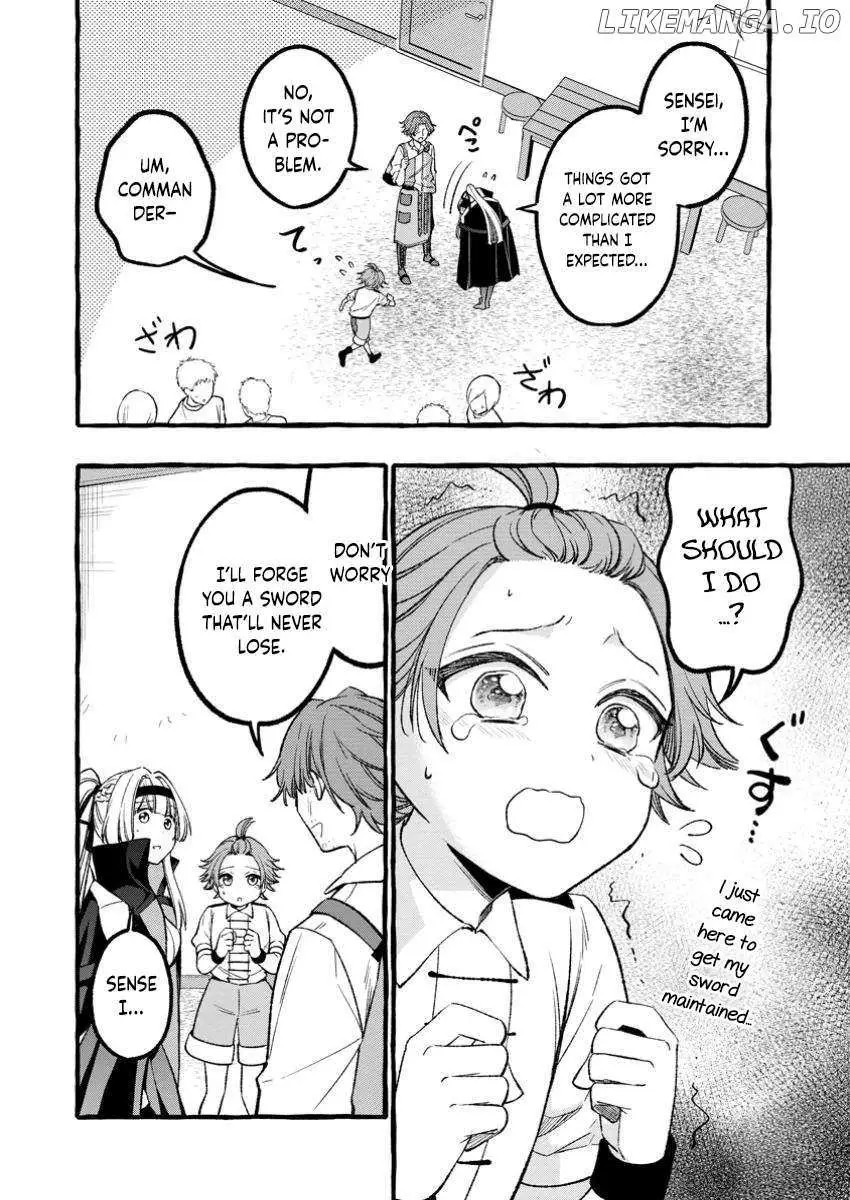Tsuihou Sareta Ossan Kajishi, Nazeka Densetsu no Dai Meikou ni Naru: Mukashi Omocha no Buki o Tsukutteageta Kodomotachi ga Zenin Eiyuu ni Natteita Chapter 3.2 — Page 8