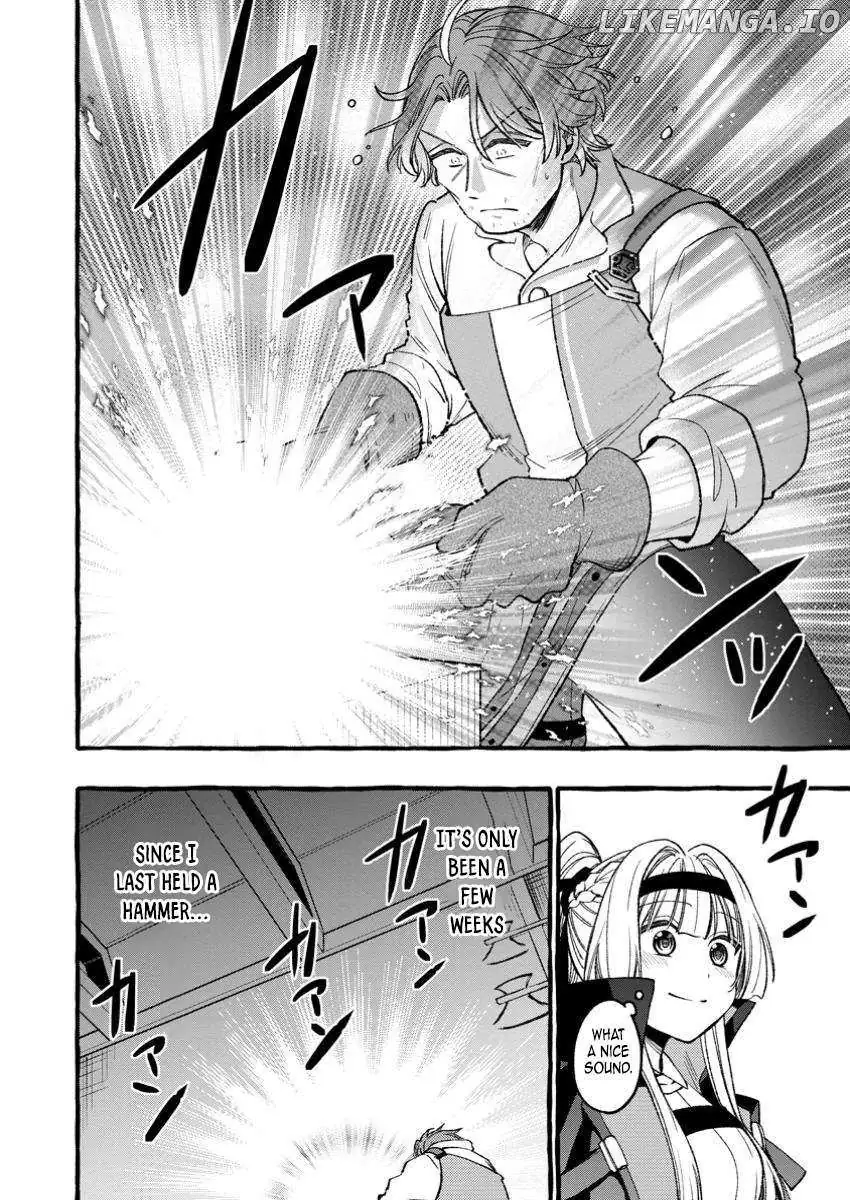 Tsuihou Sareta Ossan Kajishi, Nazeka Densetsu no Dai Meikou ni Naru: Mukashi Omocha no Buki o Tsukutteageta Kodomotachi ga Zenin Eiyuu ni Natteita Chapter 3.3 — Page 3