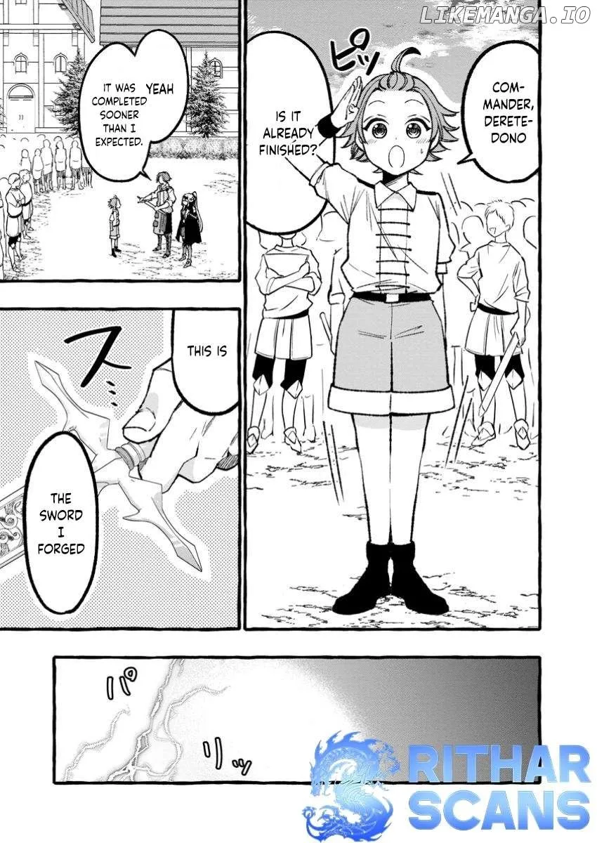 Tsuihou Sareta Ossan Kajishi, Nazeka Densetsu no Dai Meikou ni Naru: Mukashi Omocha no Buki o Tsukutteageta Kodomotachi ga Zenin Eiyuu ni Natteita Chapter 3.3 — Page 8