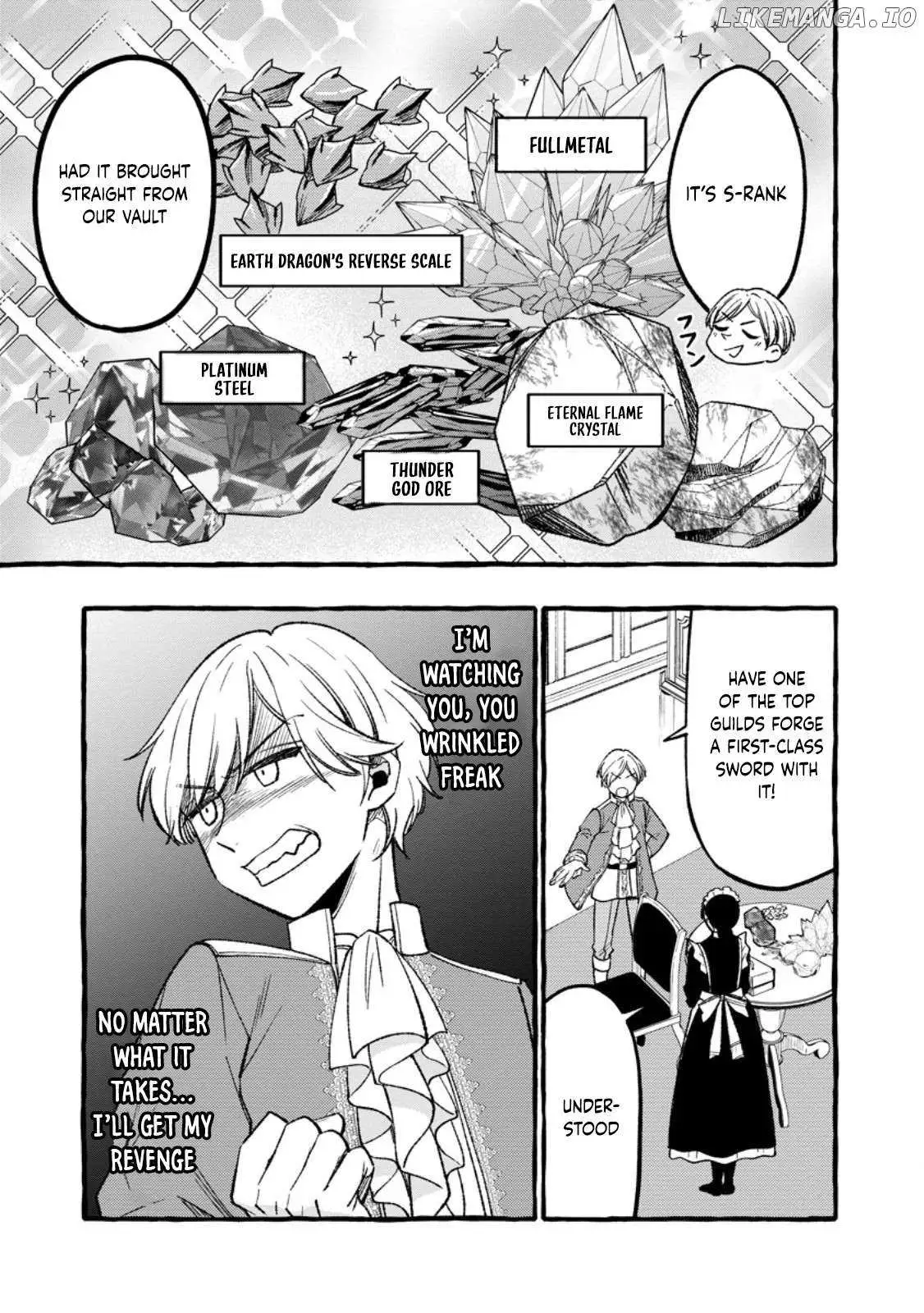 Tsuihou Sareta Ossan Kajishi, Nazeka Densetsu no Dai Meikou ni Naru: Mukashi Omocha no Buki o Tsukutteageta Kodomotachi ga Zenin Eiyuu ni Natteita Chapter 4.1 — Page 5