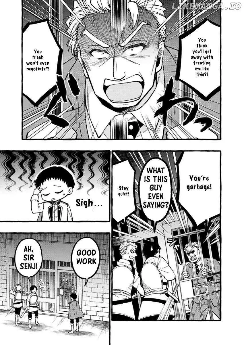 Tsuihou Sareta Ossan Kajishi, Nazeka Densetsu no Dai Meikou ni Naru: Mukashi Omocha no Buki o Tsukutteageta Kodomotachi ga Zenin Eiyuu ni Natteita Chapter 5.3 — Page 10