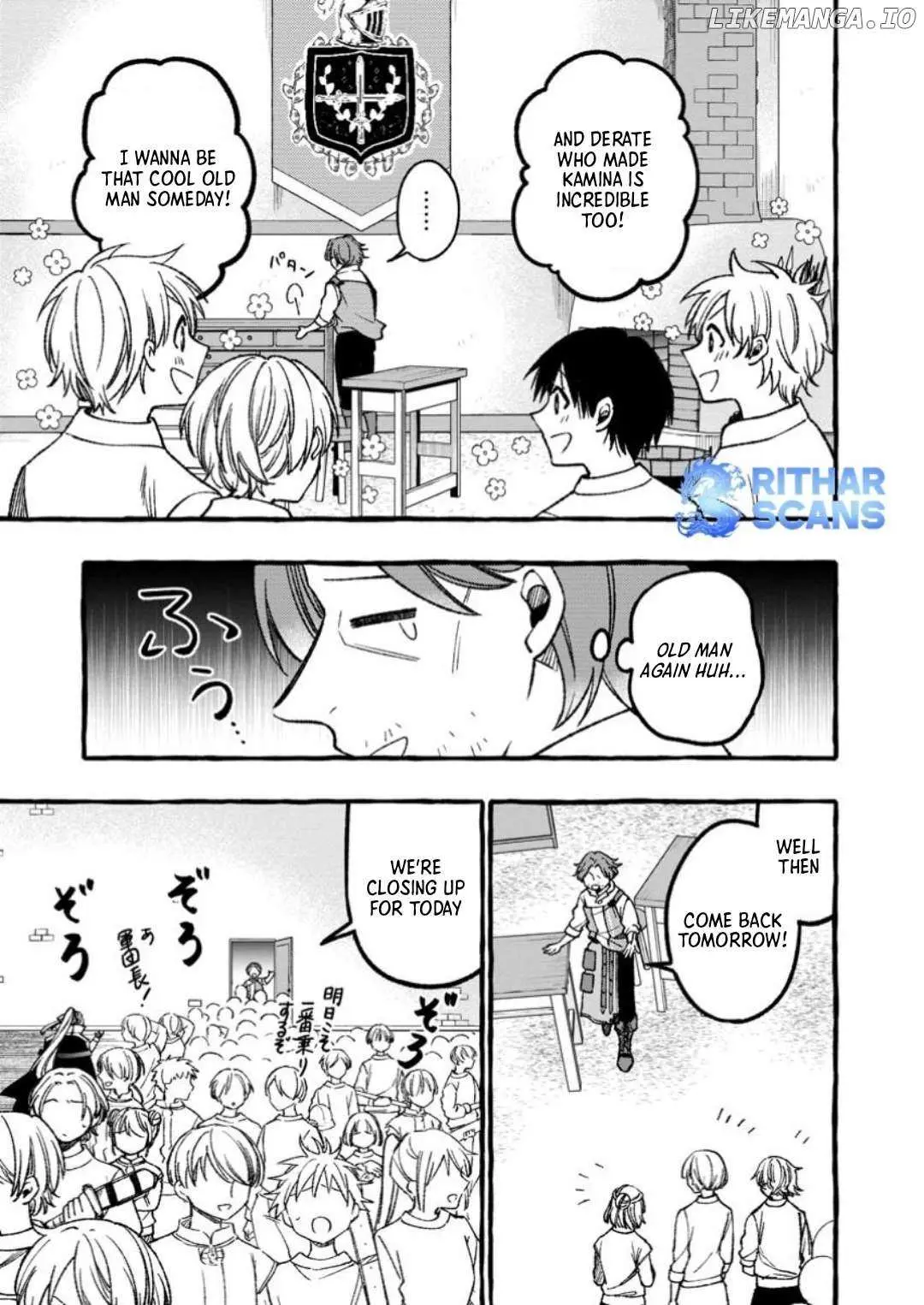 Tsuihou Sareta Ossan Kajishi, Nazeka Densetsu no Dai Meikou ni Naru: Mukashi Omocha no Buki o Tsukutteageta Kodomotachi ga Zenin Eiyuu ni Natteita Chapter 6.1 — Page 5