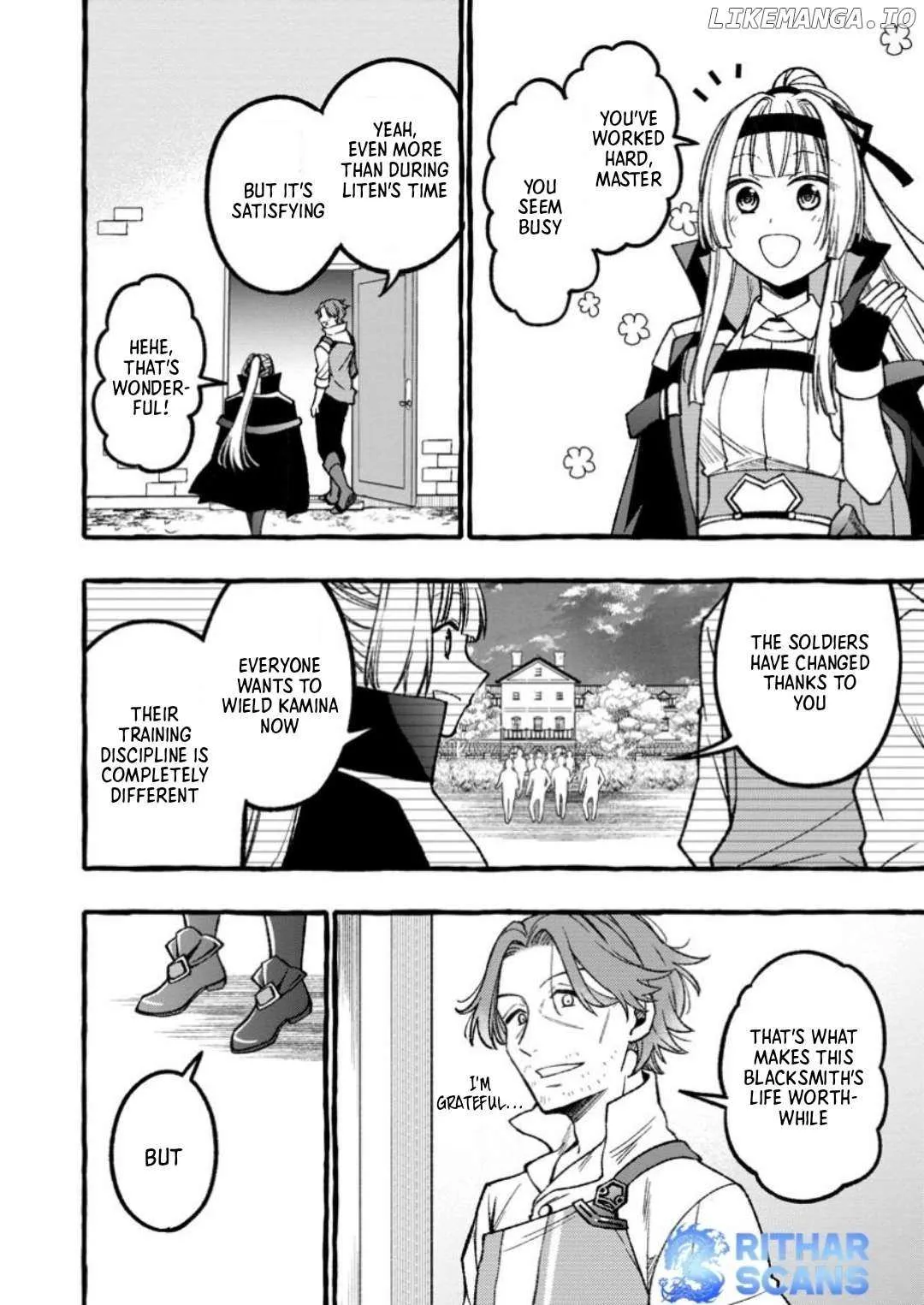 Tsuihou Sareta Ossan Kajishi, Nazeka Densetsu no Dai Meikou ni Naru: Mukashi Omocha no Buki o Tsukutteageta Kodomotachi ga Zenin Eiyuu ni Natteita Chapter 6.1 — Page 6