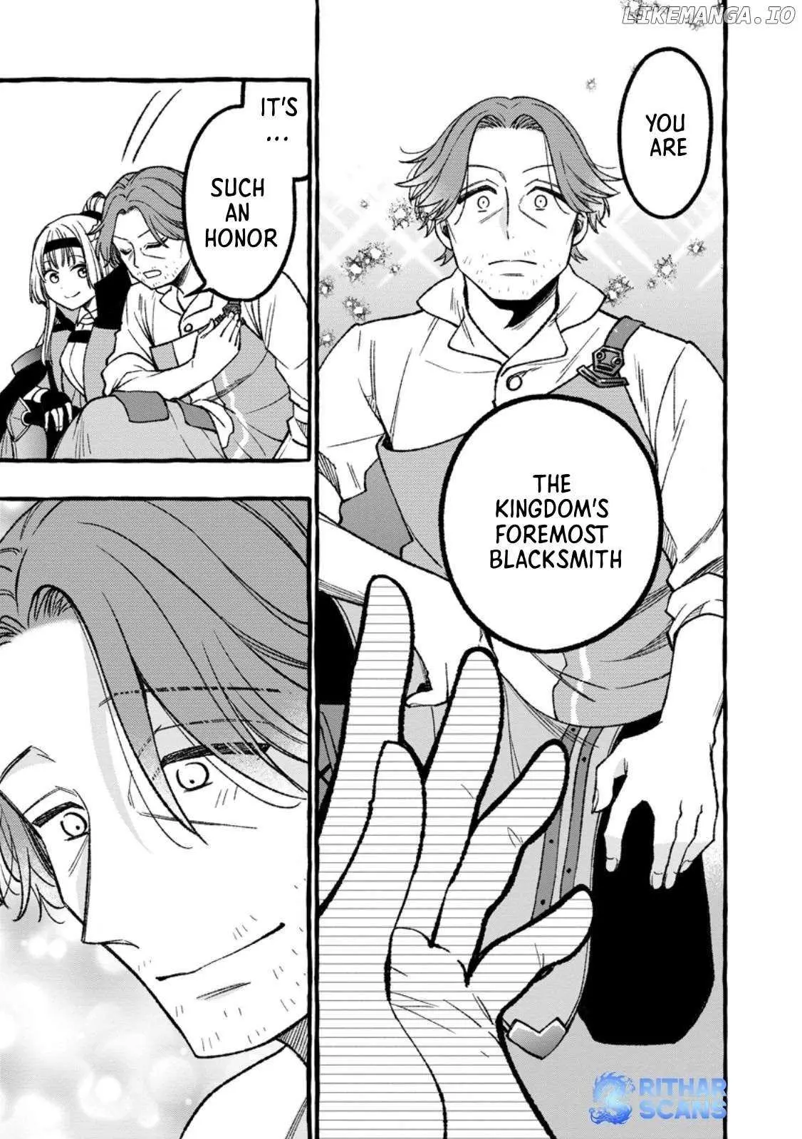Tsuihou Sareta Ossan Kajishi, Nazeka Densetsu no Dai Meikou ni Naru: Mukashi Omocha no Buki o Tsukutteageta Kodomotachi ga Zenin Eiyuu ni Natteita Chapter 6.2 — Page 7