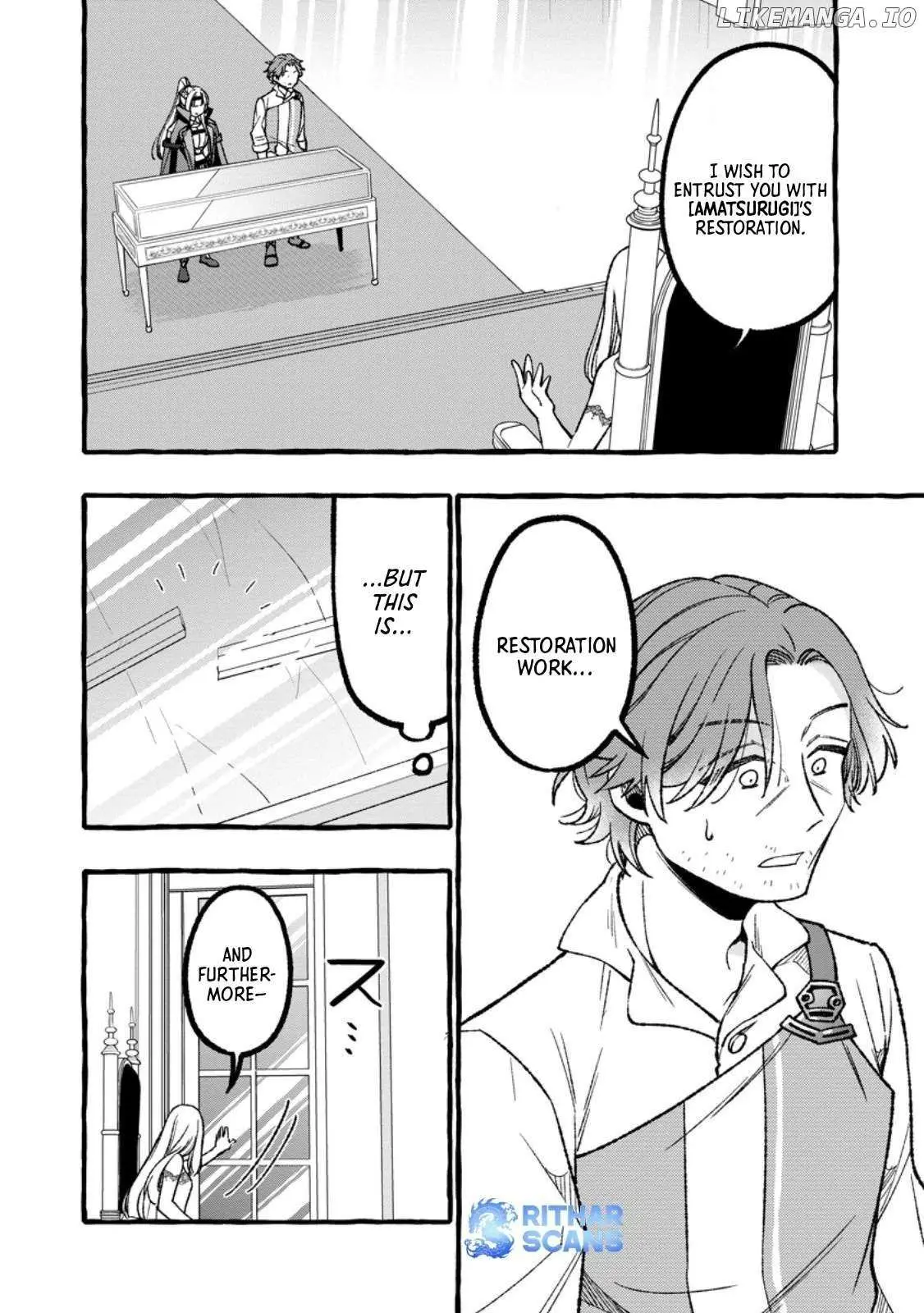 Tsuihou Sareta Ossan Kajishi, Nazeka Densetsu no Dai Meikou ni Naru: Mukashi Omocha no Buki o Tsukutteageta Kodomotachi ga Zenin Eiyuu ni Natteita Chapter 6.3 — Page 3