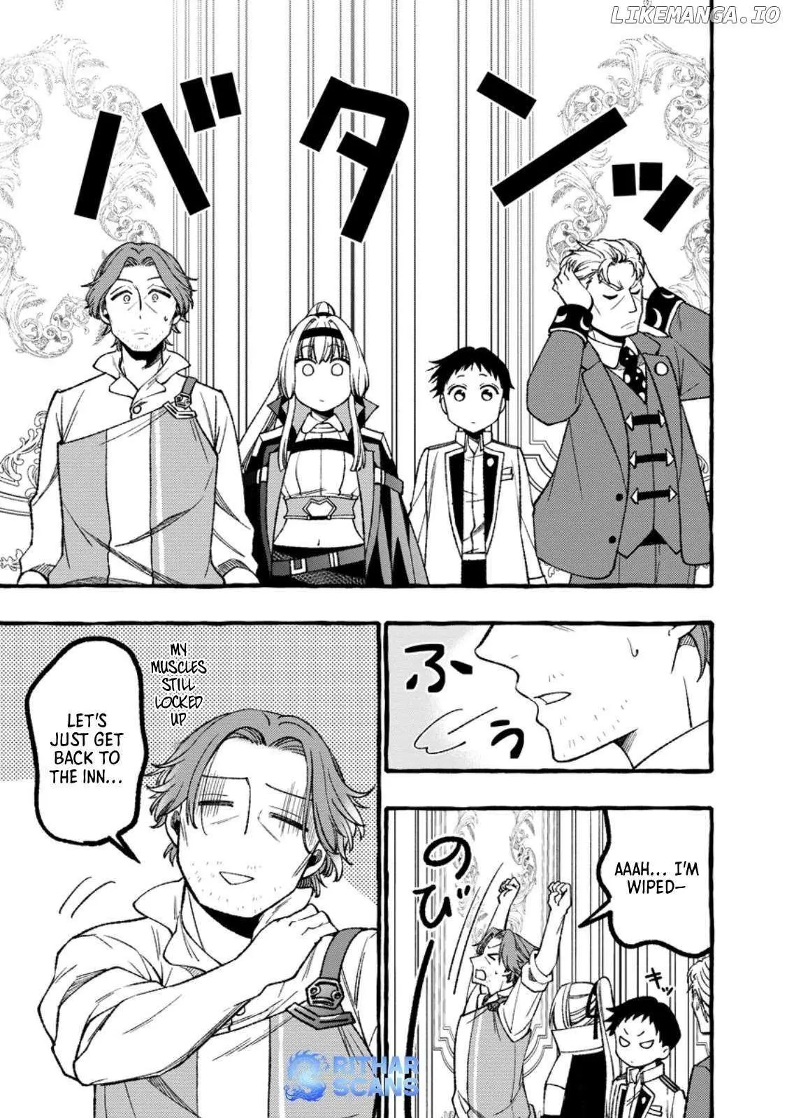 Tsuihou Sareta Ossan Kajishi, Nazeka Densetsu no Dai Meikou ni Naru: Mukashi Omocha no Buki o Tsukutteageta Kodomotachi ga Zenin Eiyuu ni Natteita Chapter 6.3 — Page 8