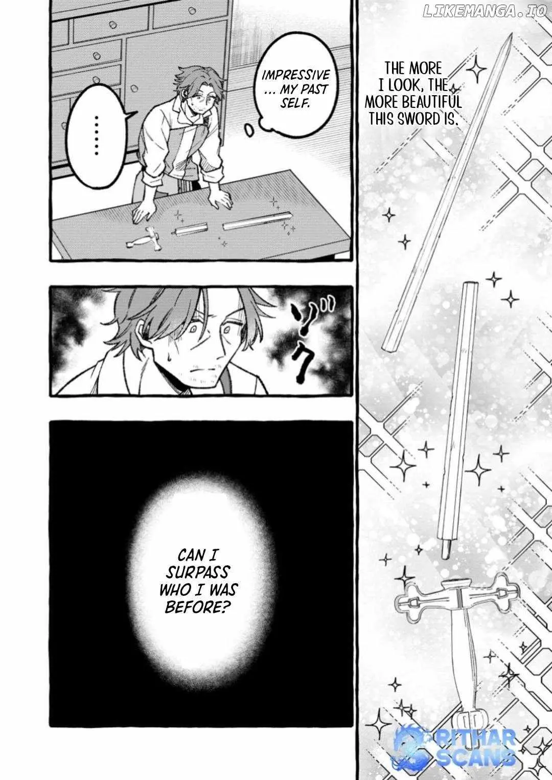Tsuihou Sareta Ossan Kajishi, Nazeka Densetsu no Dai Meikou ni Naru: Mukashi Omocha no Buki o Tsukutteageta Kodomotachi ga Zenin Eiyuu ni Natteita Chapter 7.1 — Page 10