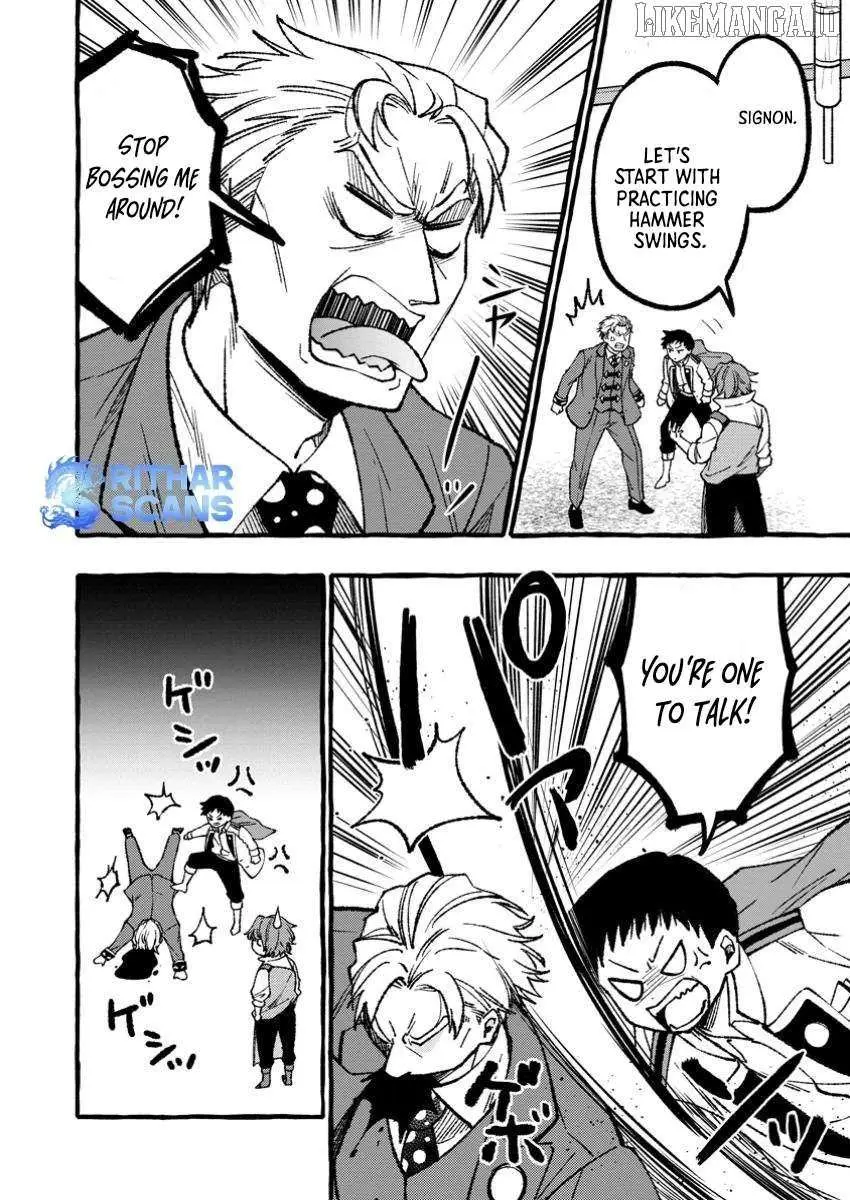 Tsuihou Sareta Ossan Kajishi, Nazeka Densetsu no Dai Meikou ni Naru: Mukashi Omocha no Buki o Tsukutteageta Kodomotachi ga Zenin Eiyuu ni Natteita Chapter 7.2 — Page 2
