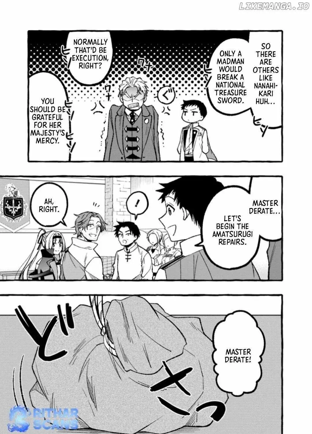 Tsuihou Sareta Ossan Kajishi, Nazeka Densetsu no Dai Meikou ni Naru: Mukashi Omocha no Buki o Tsukutteageta Kodomotachi ga Zenin Eiyuu ni Natteita Chapter 7 — Page 12