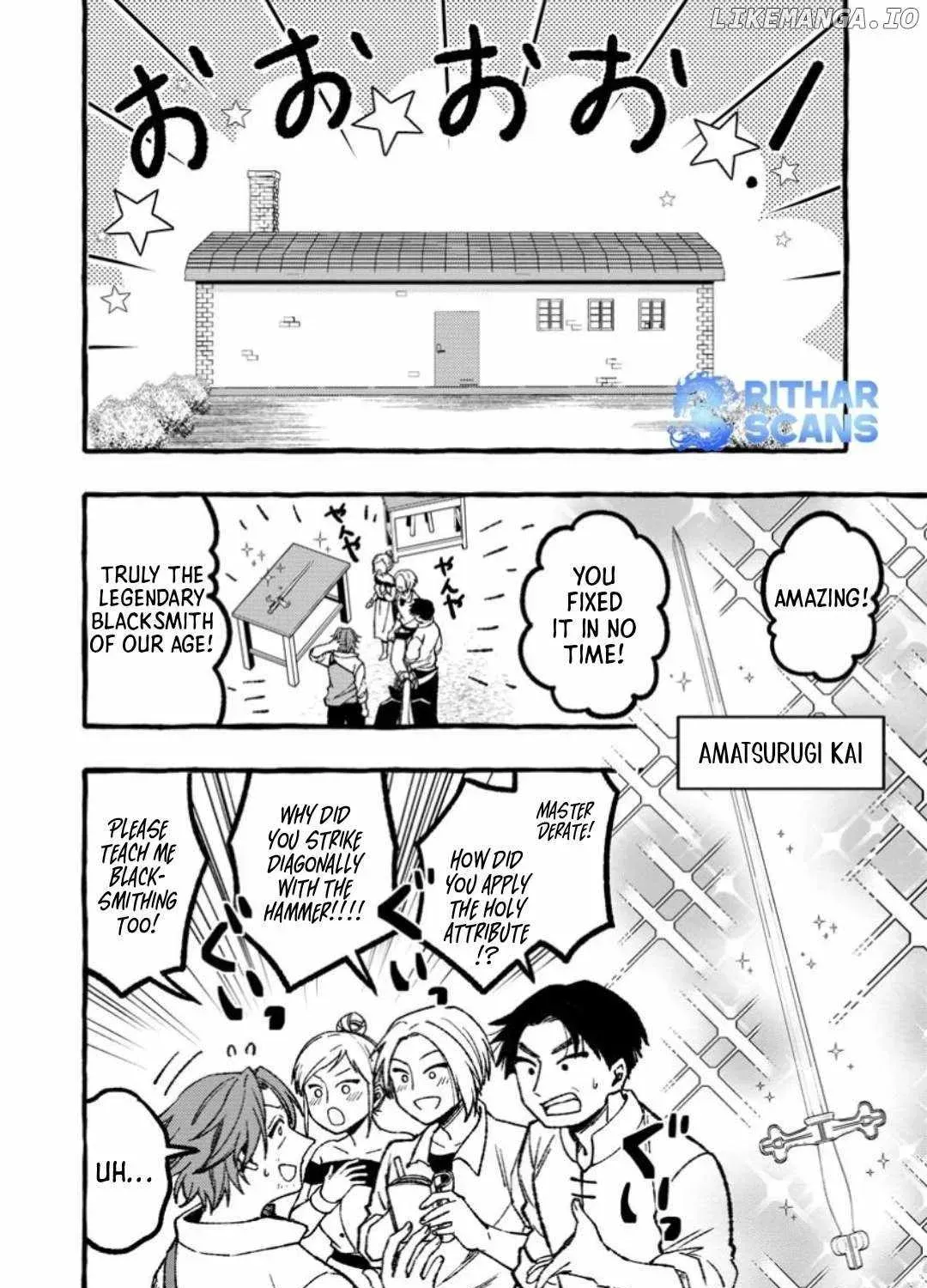 Tsuihou Sareta Ossan Kajishi, Nazeka Densetsu no Dai Meikou ni Naru: Mukashi Omocha no Buki o Tsukutteageta Kodomotachi ga Zenin Eiyuu ni Natteita Chapter 7 — Page 21