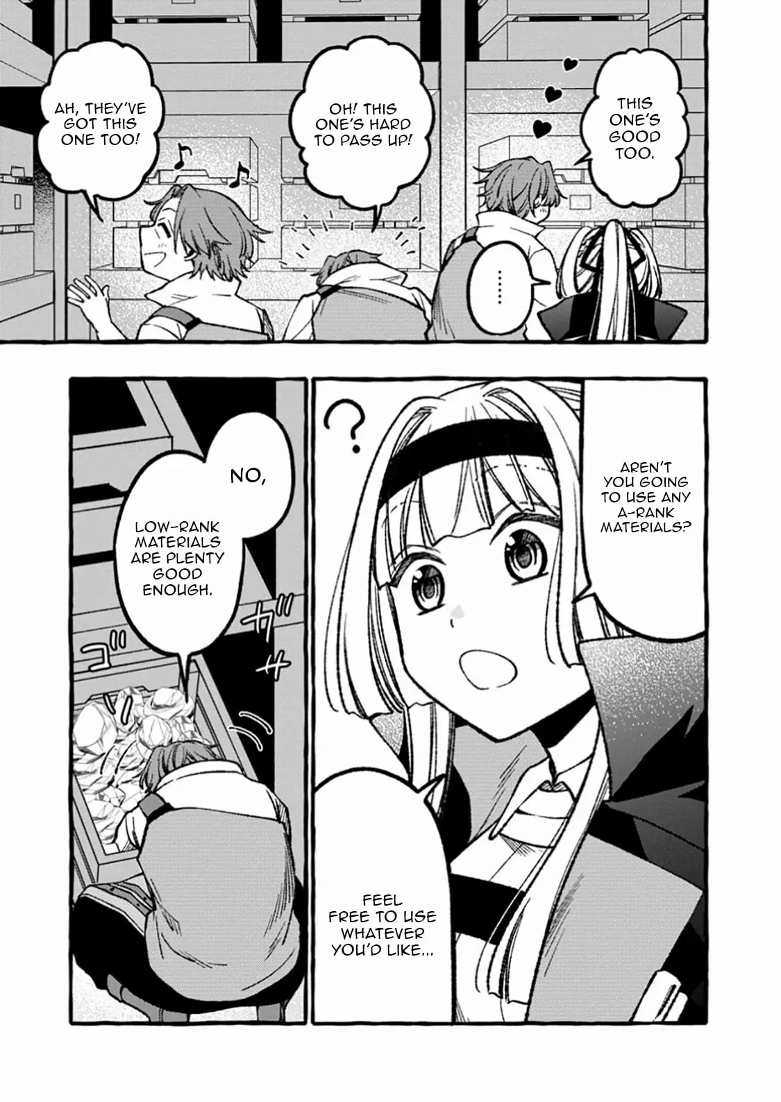 Tsuihou Sareta Ossan Kajishi, Nazeka Densetsu no Dai Meikou ni Naru: Mukashi Omocha no Buki o Tsukutteageta Kodomotachi ga Zenin Eiyuu ni Natteita Chapter 8.1 — Page 9