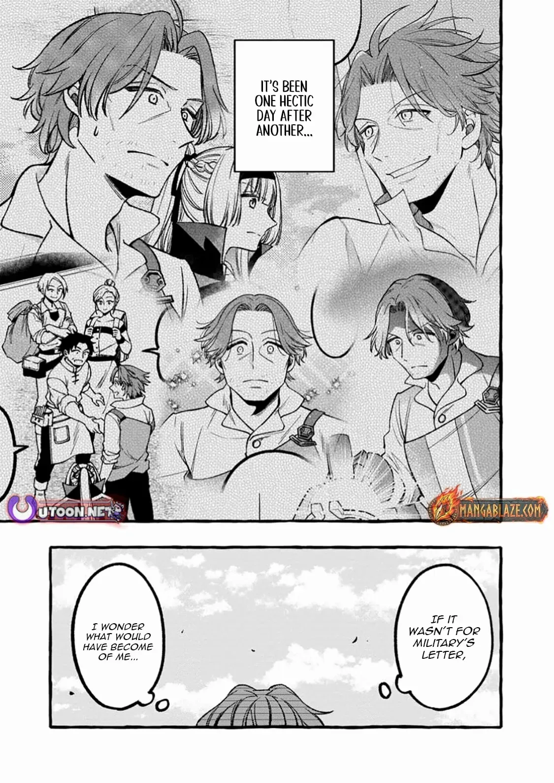 Tsuihou Sareta Ossan Kajishi, Nazeka Densetsu no Dai Meikou ni Naru: Mukashi Omocha no Buki o Tsukutteageta Kodomotachi ga Zenin Eiyuu ni Natteita Chapter 8.3 — Page 8