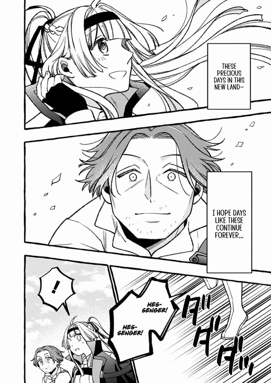 Tsuihou Sareta Ossan Kajishi, Nazeka Densetsu no Dai Meikou ni Naru: Mukashi Omocha no Buki o Tsukutteageta Kodomotachi ga Zenin Eiyuu ni Natteita Chapter 8.3 — Page 9