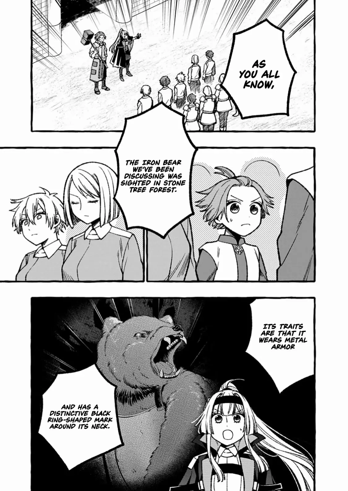 Tsuihou Sareta Ossan Kajishi, Nazeka Densetsu no Dai Meikou ni Naru: Mukashi Omocha no Buki o Tsukutteageta Kodomotachi ga Zenin Eiyuu ni Natteita Chapter 9.1 — Page 7