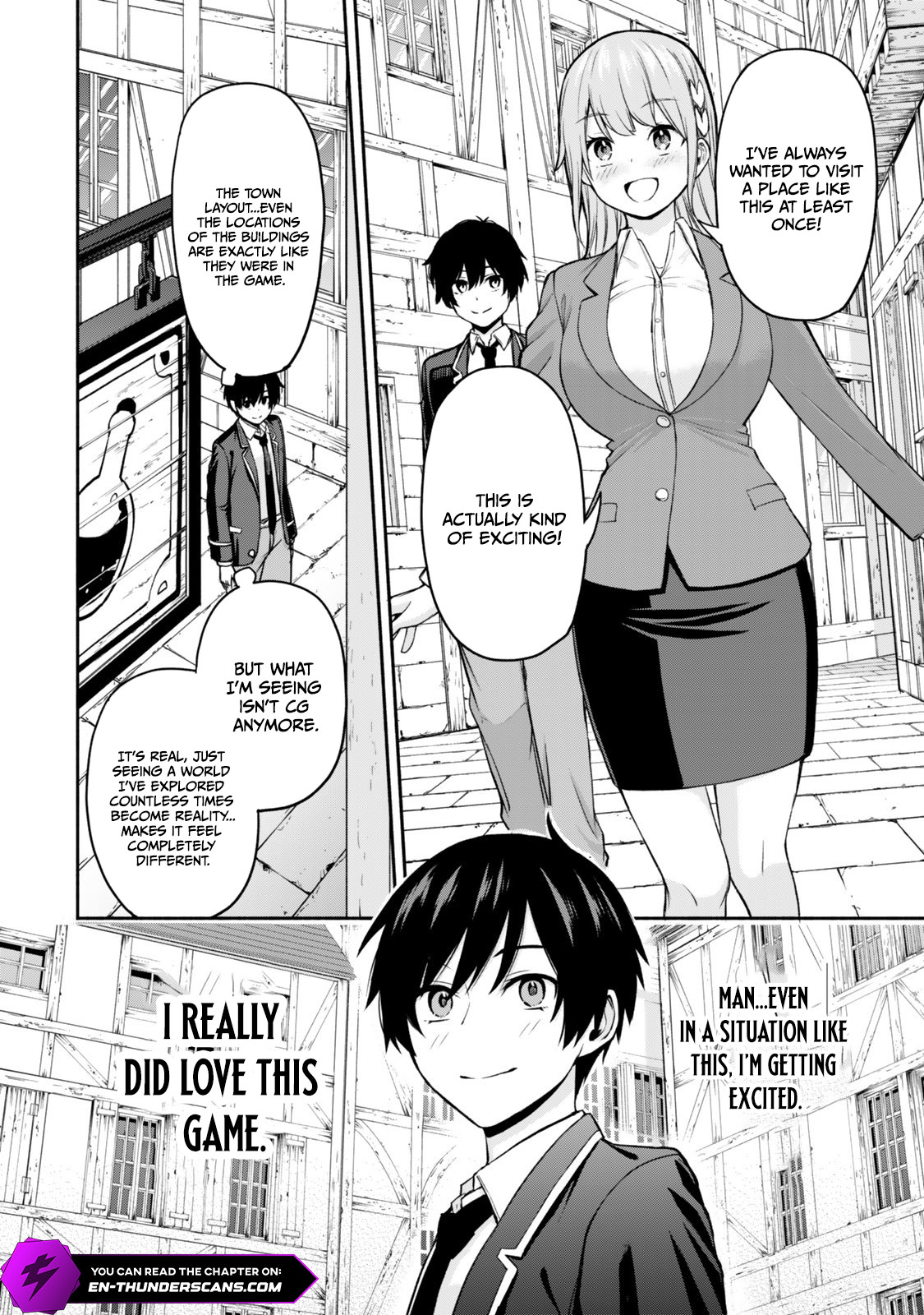 Tsuihou Sareta Teihen Shoku "Touzoku" wa Game Chishiki de Musousuru. Issho ni Shoukan Sareta Sensei mo Hazure Job Dattakedo Kouritsuteki ni Nariagarimasu Chapter 1 — Page 29