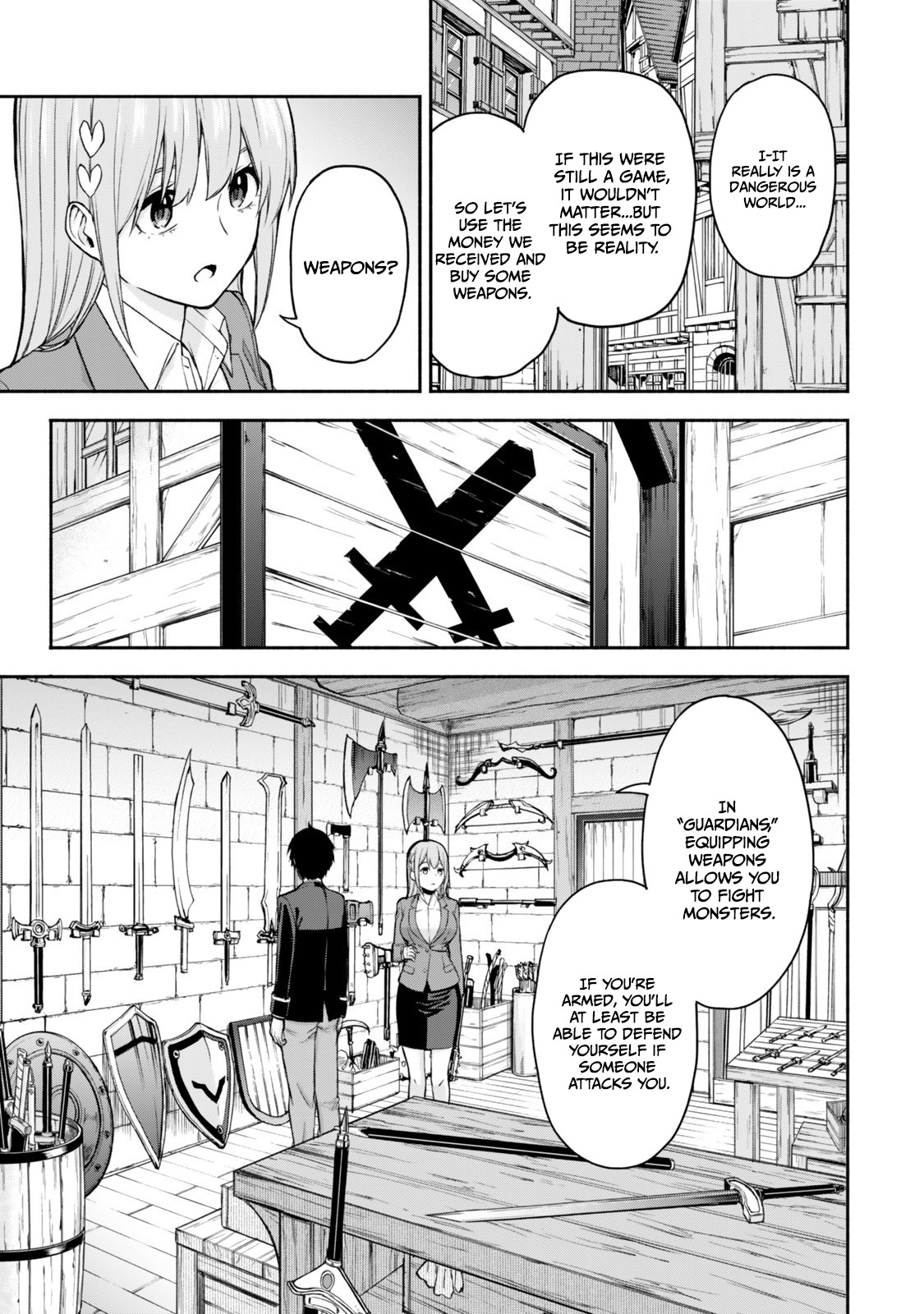 Tsuihou Sareta Teihen Shoku "Touzoku" wa Game Chishiki de Musousuru. Issho ni Shoukan Sareta Sensei mo Hazure Job Dattakedo Kouritsuteki ni Nariagarimasu Chapter 1 — Page 34
