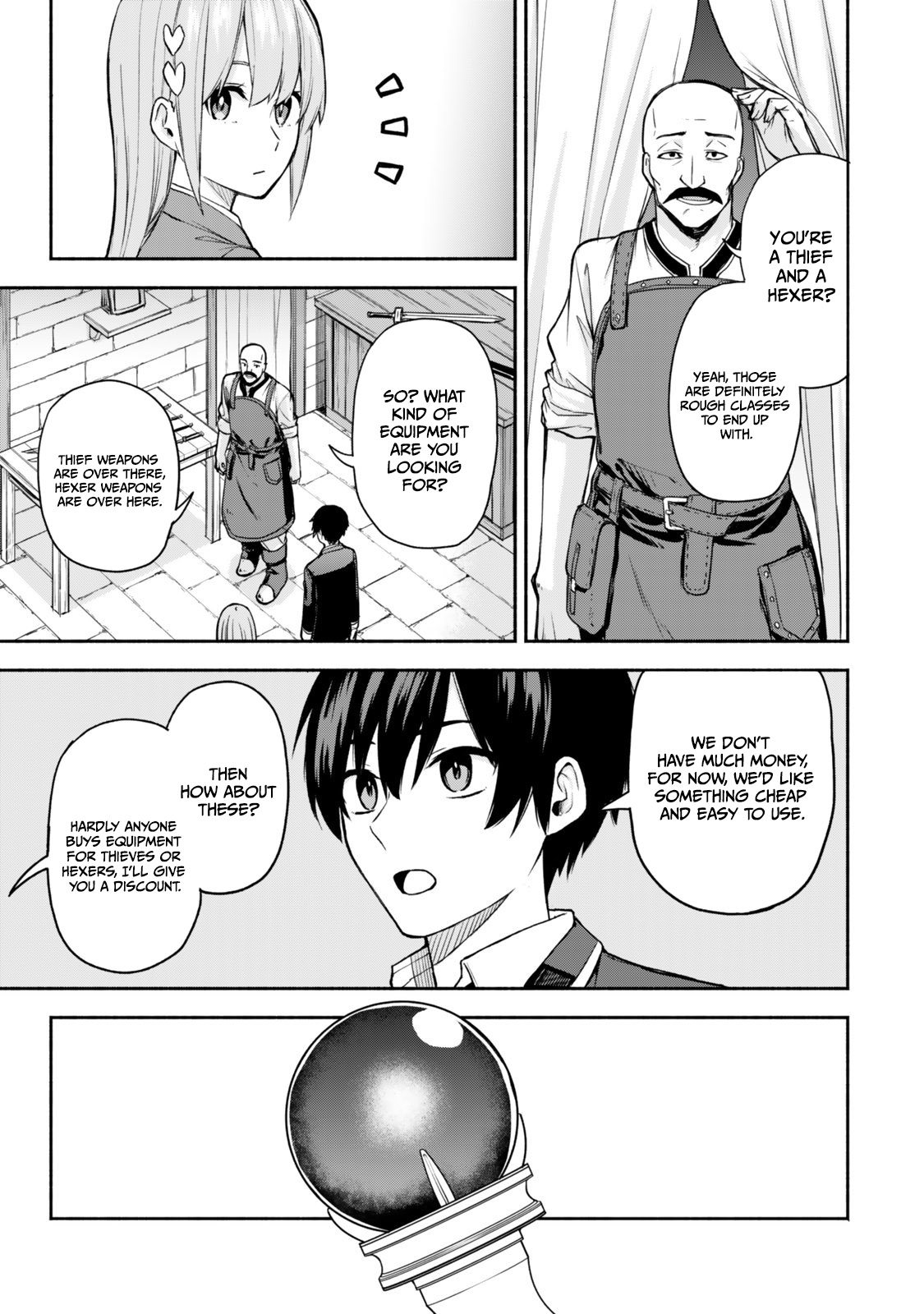 Tsuihou Sareta Teihen Shoku "Touzoku" wa Game Chishiki de Musousuru. Issho ni Shoukan Sareta Sensei mo Hazure Job Dattakedo Kouritsuteki ni Nariagarimasu Chapter 1 — Page 36