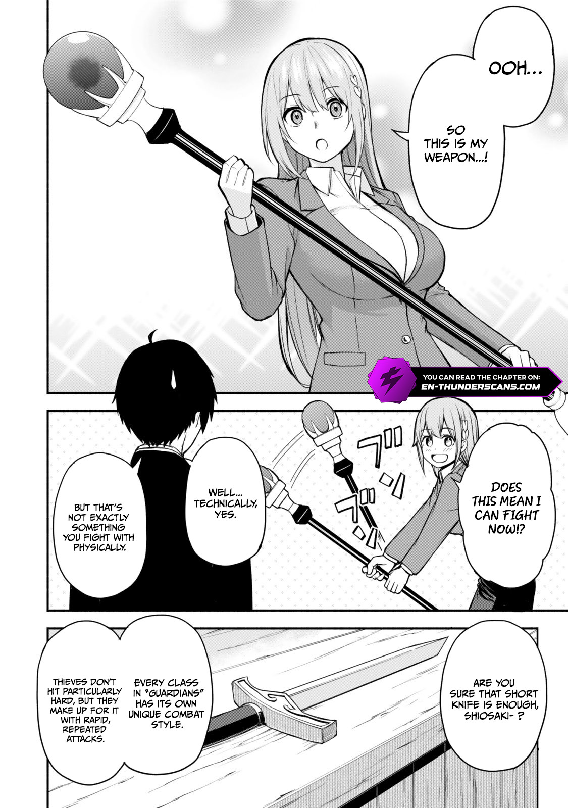 Tsuihou Sareta Teihen Shoku "Touzoku" wa Game Chishiki de Musousuru. Issho ni Shoukan Sareta Sensei mo Hazure Job Dattakedo Kouritsuteki ni Nariagarimasu Chapter 1 — Page 37