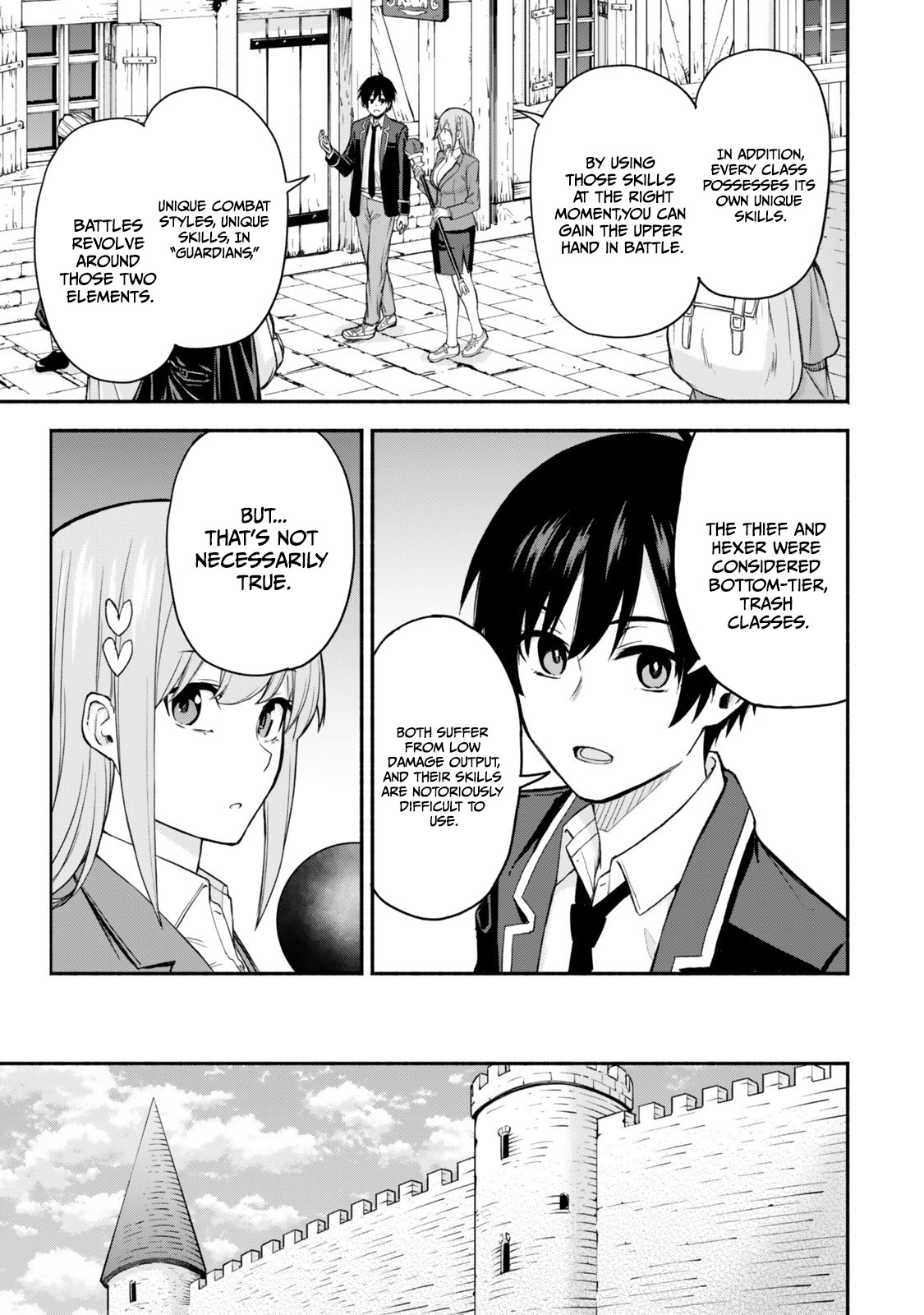 Tsuihou Sareta Teihen Shoku "Touzoku" wa Game Chishiki de Musousuru. Issho ni Shoukan Sareta Sensei mo Hazure Job Dattakedo Kouritsuteki ni Nariagarimasu Chapter 1 — Page 38
