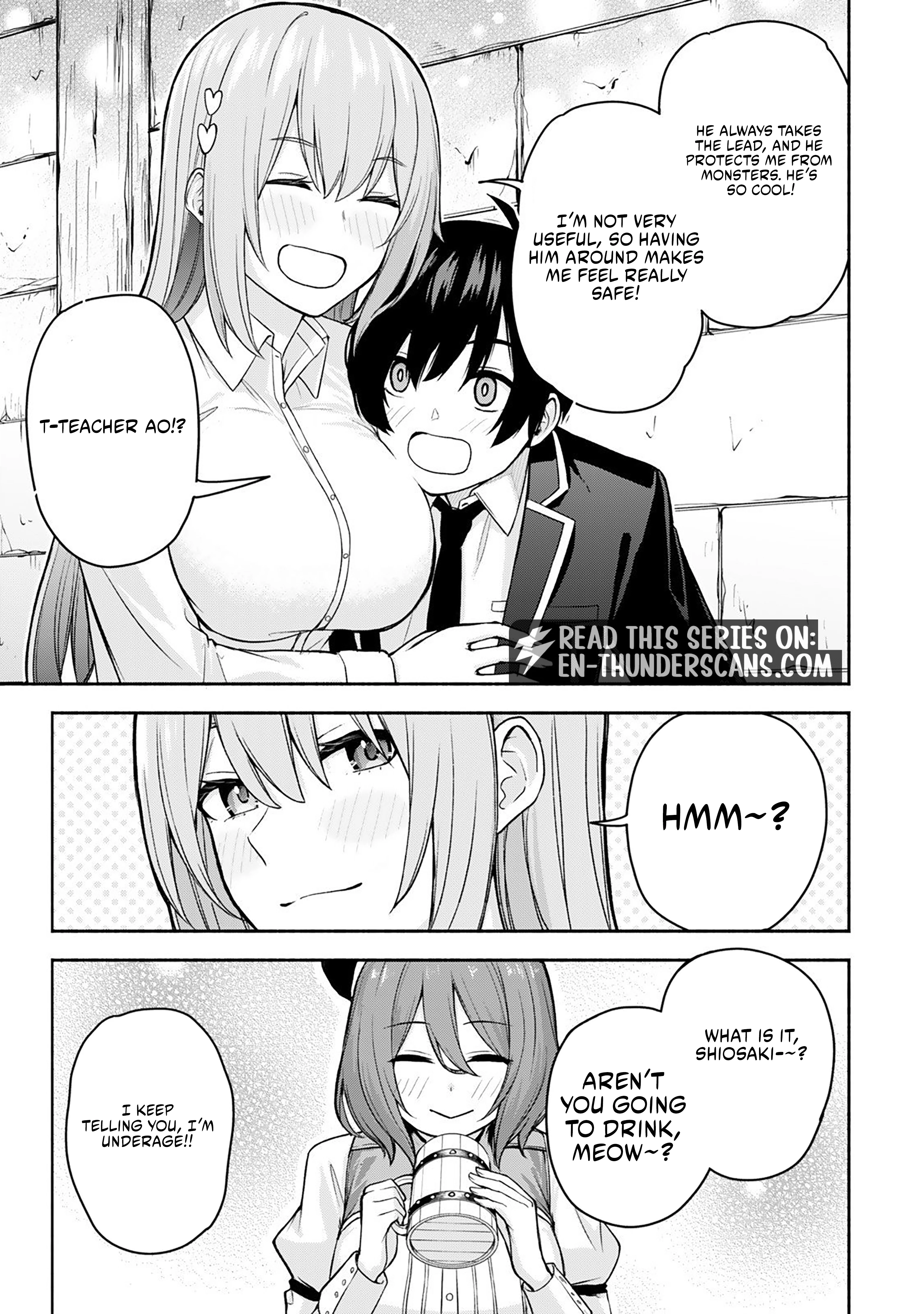 Tsuihou Sareta Teihen Shoku "Touzoku" wa Game Chishiki de Musousuru. Issho ni Shoukan Sareta Sensei mo Hazure Job Dattakedo Kouritsuteki ni Nariagarimasu Chapter 2 — Page 32