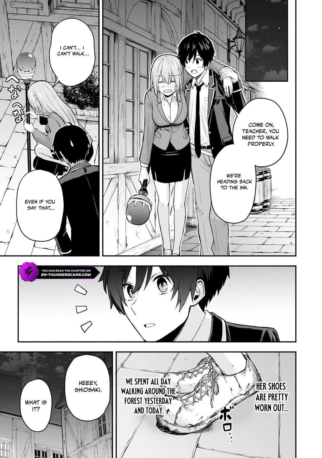 Tsuihou Sareta Teihen Shoku "Touzoku" wa Game Chishiki de Musousuru. Issho ni Shoukan Sareta Sensei mo Hazure Job Dattakedo Kouritsuteki ni Nariagarimasu Chapter 3 — Page 3