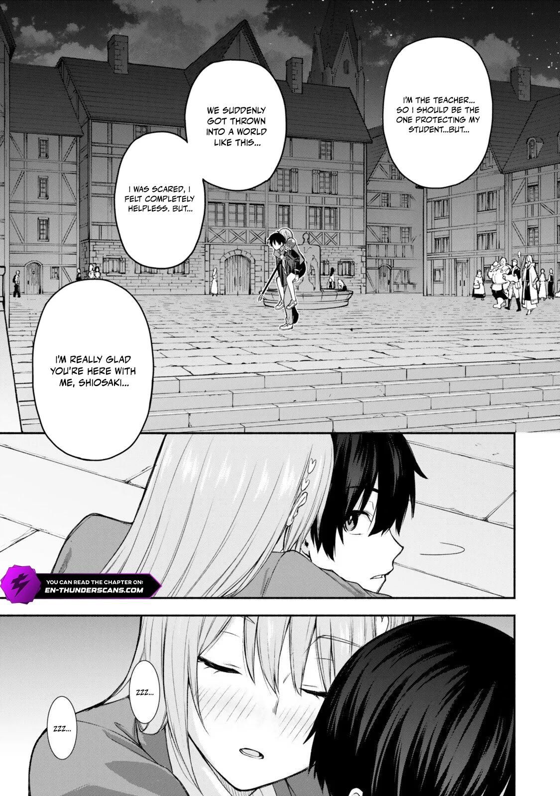 Tsuihou Sareta Teihen Shoku "Touzoku" wa Game Chishiki de Musousuru. Issho ni Shoukan Sareta Sensei mo Hazure Job Dattakedo Kouritsuteki ni Nariagarimasu Chapter 3 — Page 7