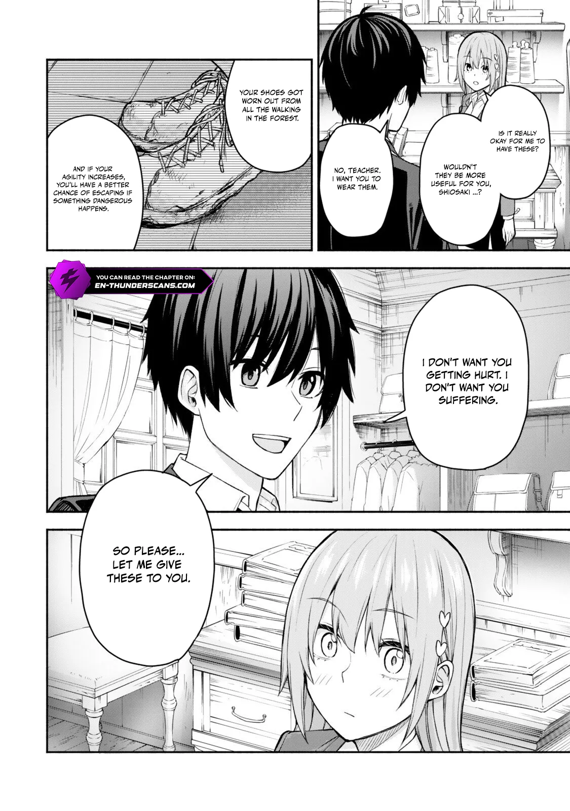 Tsuihou Sareta Teihen Shoku "Touzoku" wa Game Chishiki de Musousuru. Issho ni Shoukan Sareta Sensei mo Hazure Job Dattakedo Kouritsuteki ni Nariagarimasu Chapter 3 — Page 24