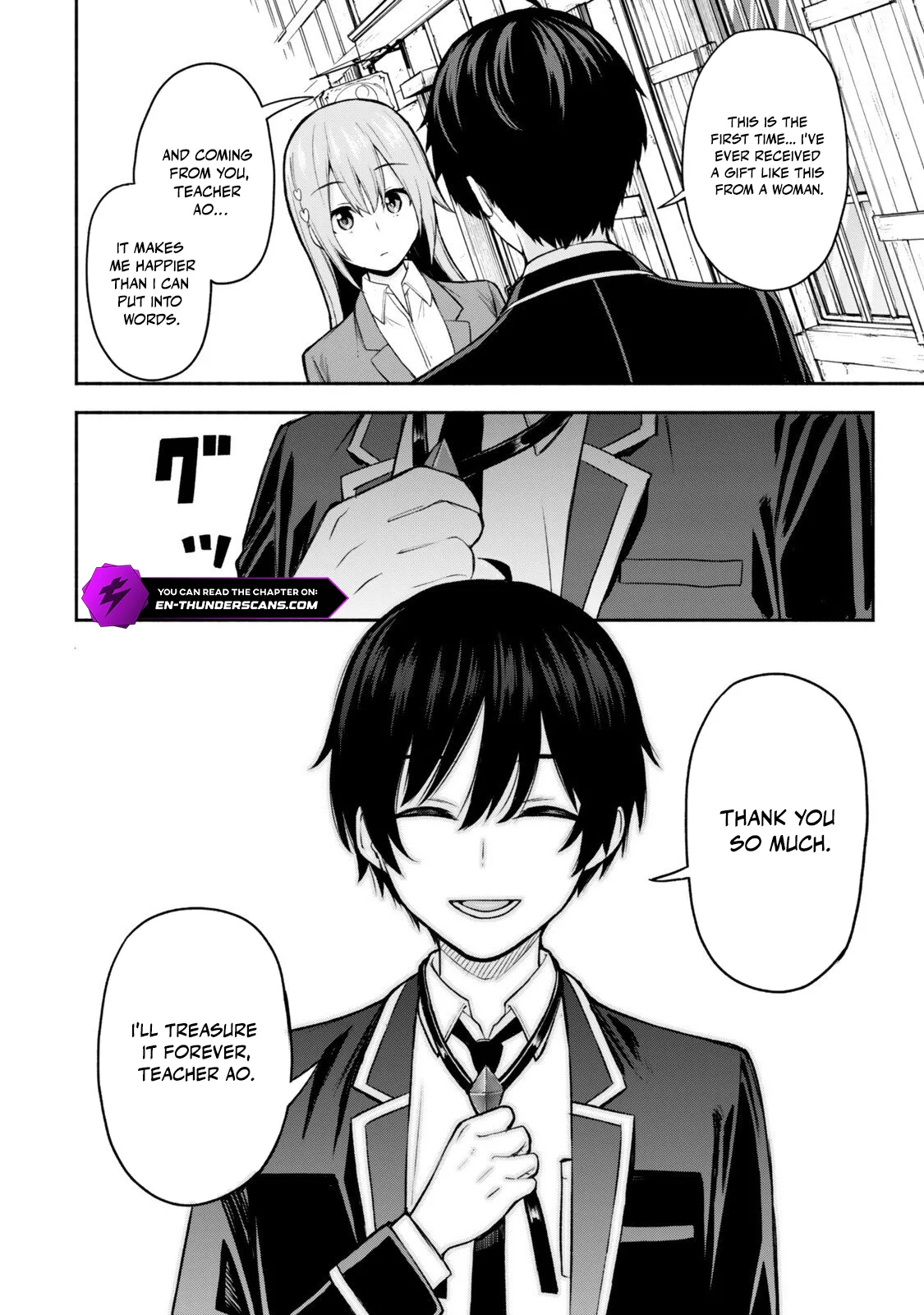 Tsuihou Sareta Teihen Shoku "Touzoku" wa Game Chishiki de Musousuru. Issho ni Shoukan Sareta Sensei mo Hazure Job Dattakedo Kouritsuteki ni Nariagarimasu Chapter 3 — Page 30