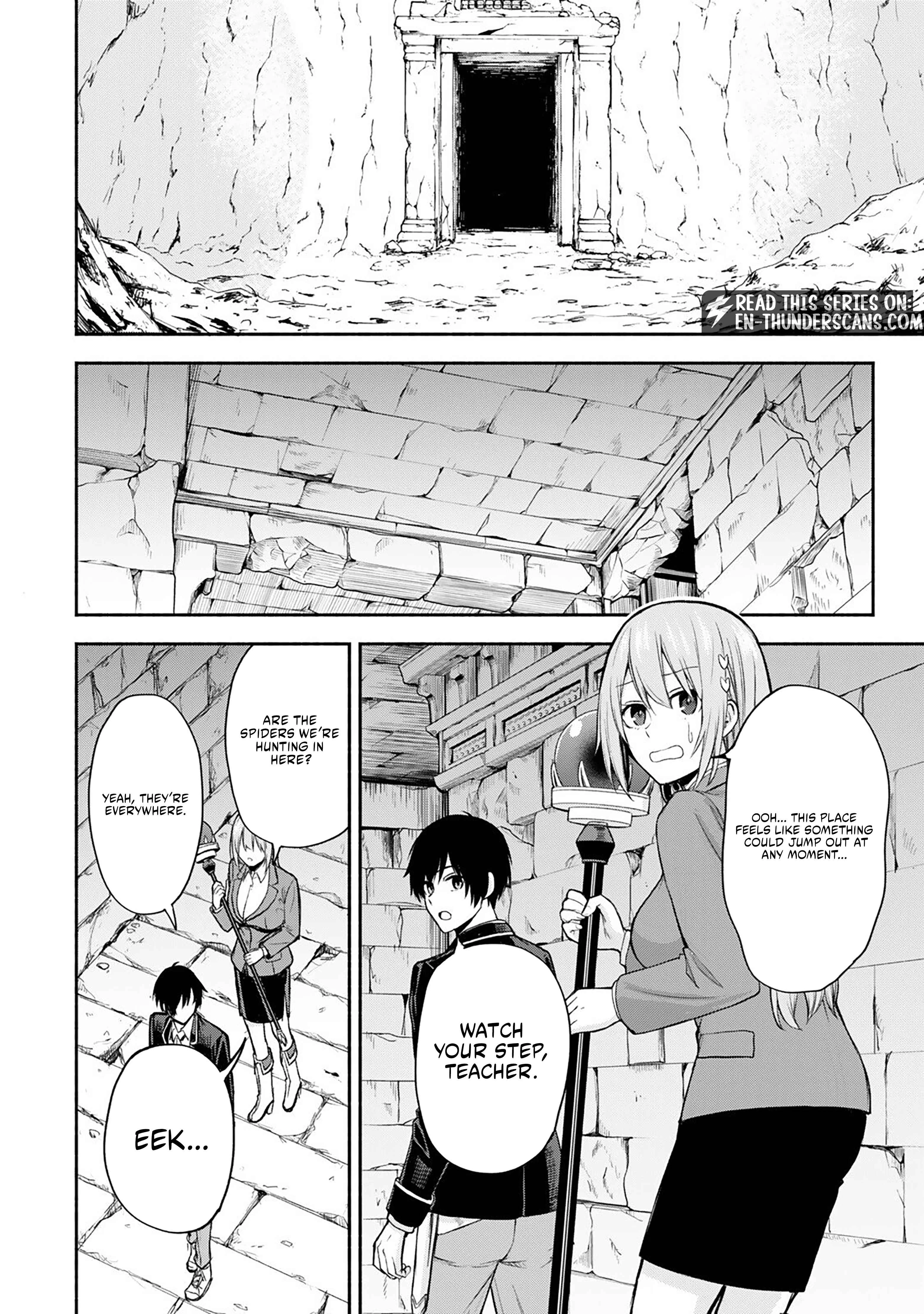 Tsuihou Sareta Teihen Shoku "Touzoku" wa Game Chishiki de Musousuru. Issho ni Shoukan Sareta Sensei mo Hazure Job Dattakedo Kouritsuteki ni Nariagarimasu Chapter 4 — Page 9