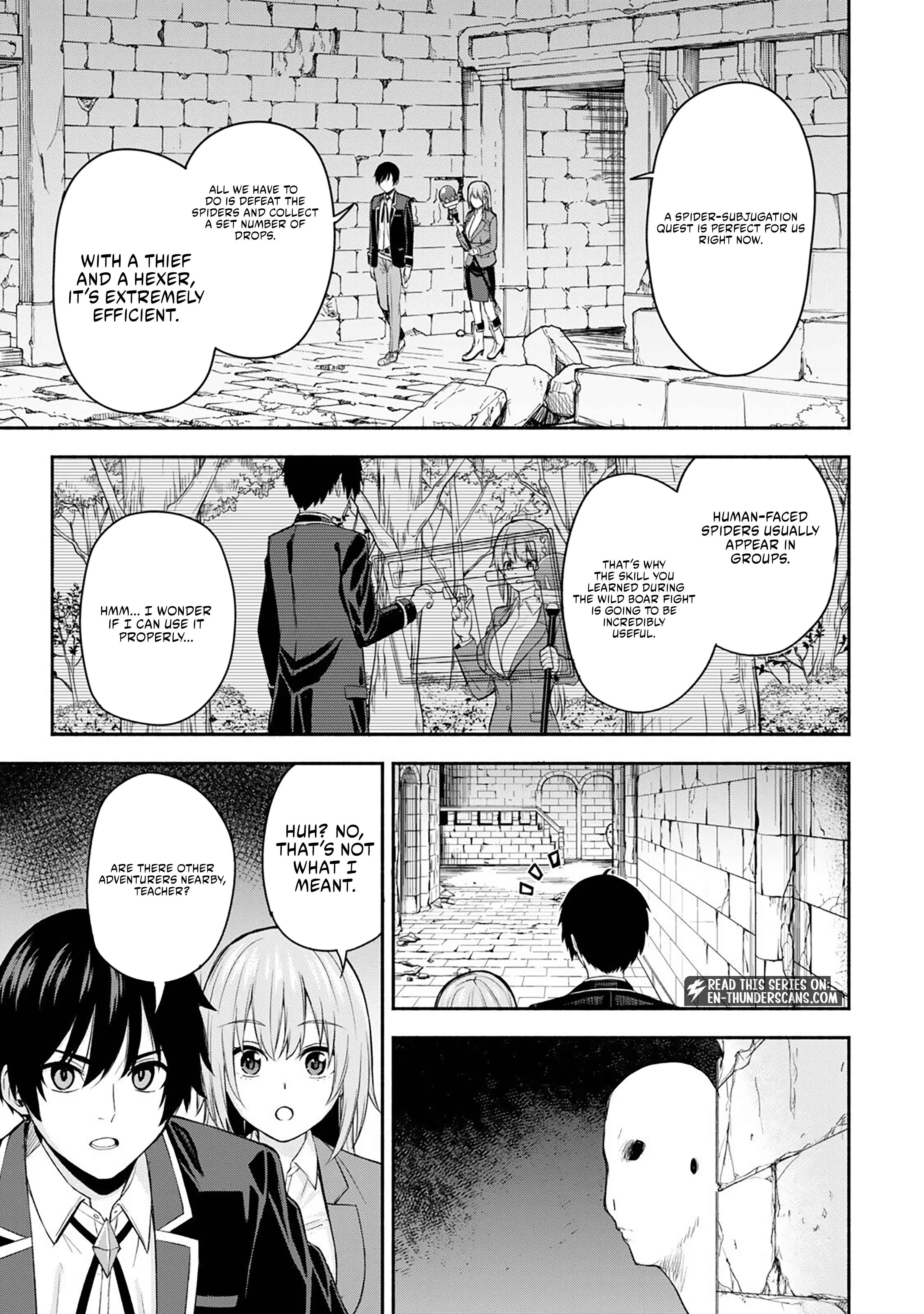 Tsuihou Sareta Teihen Shoku "Touzoku" wa Game Chishiki de Musousuru. Issho ni Shoukan Sareta Sensei mo Hazure Job Dattakedo Kouritsuteki ni Nariagarimasu Chapter 4 — Page 10