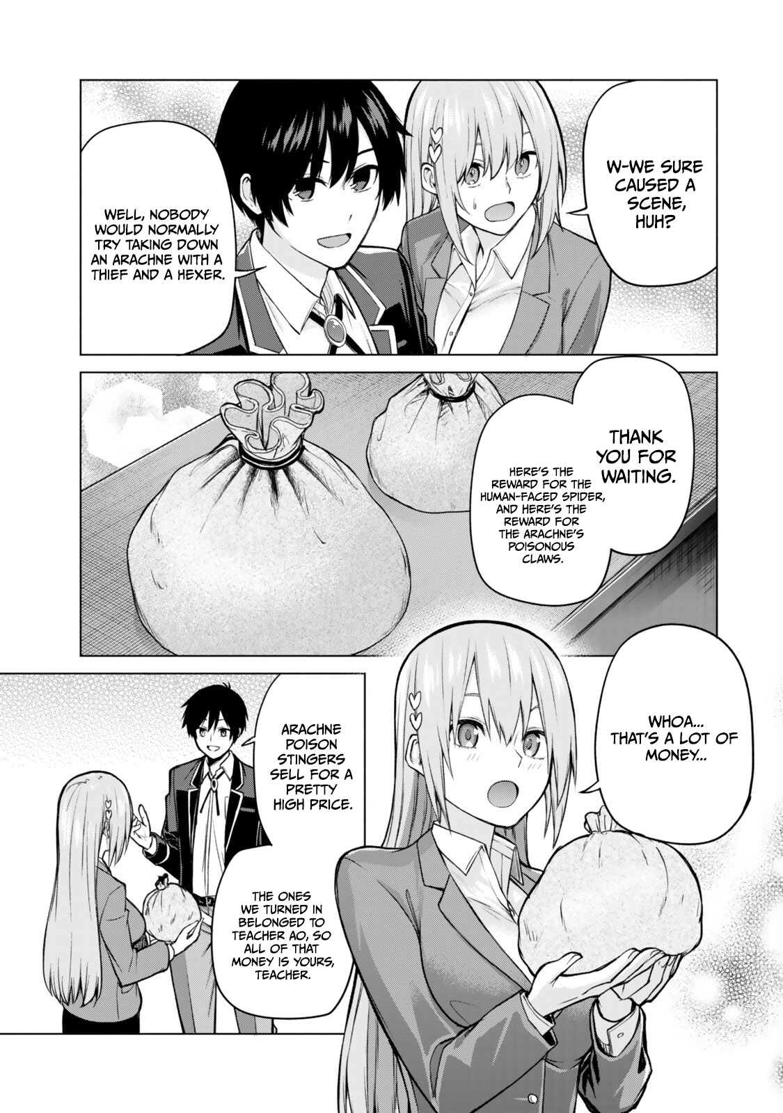 Tsuihou Sareta Teihen Shoku "Touzoku" wa Game Chishiki de Musousuru. Issho ni Shoukan Sareta Sensei mo Hazure Job Dattakedo Kouritsuteki ni Nariagarimasu Chapter 7.1 — Page 8