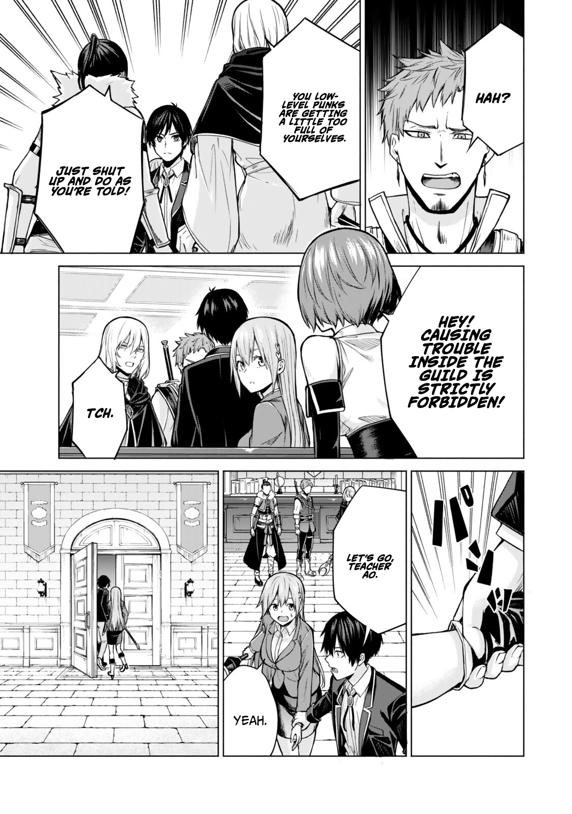 Tsuihou Sareta Teihen Shoku "Touzoku" wa Game Chishiki de Musousuru. Issho ni Shoukan Sareta Sensei mo Hazure Job Dattakedo Kouritsuteki ni Nariagarimasu Chapter 7.2 — Page 10