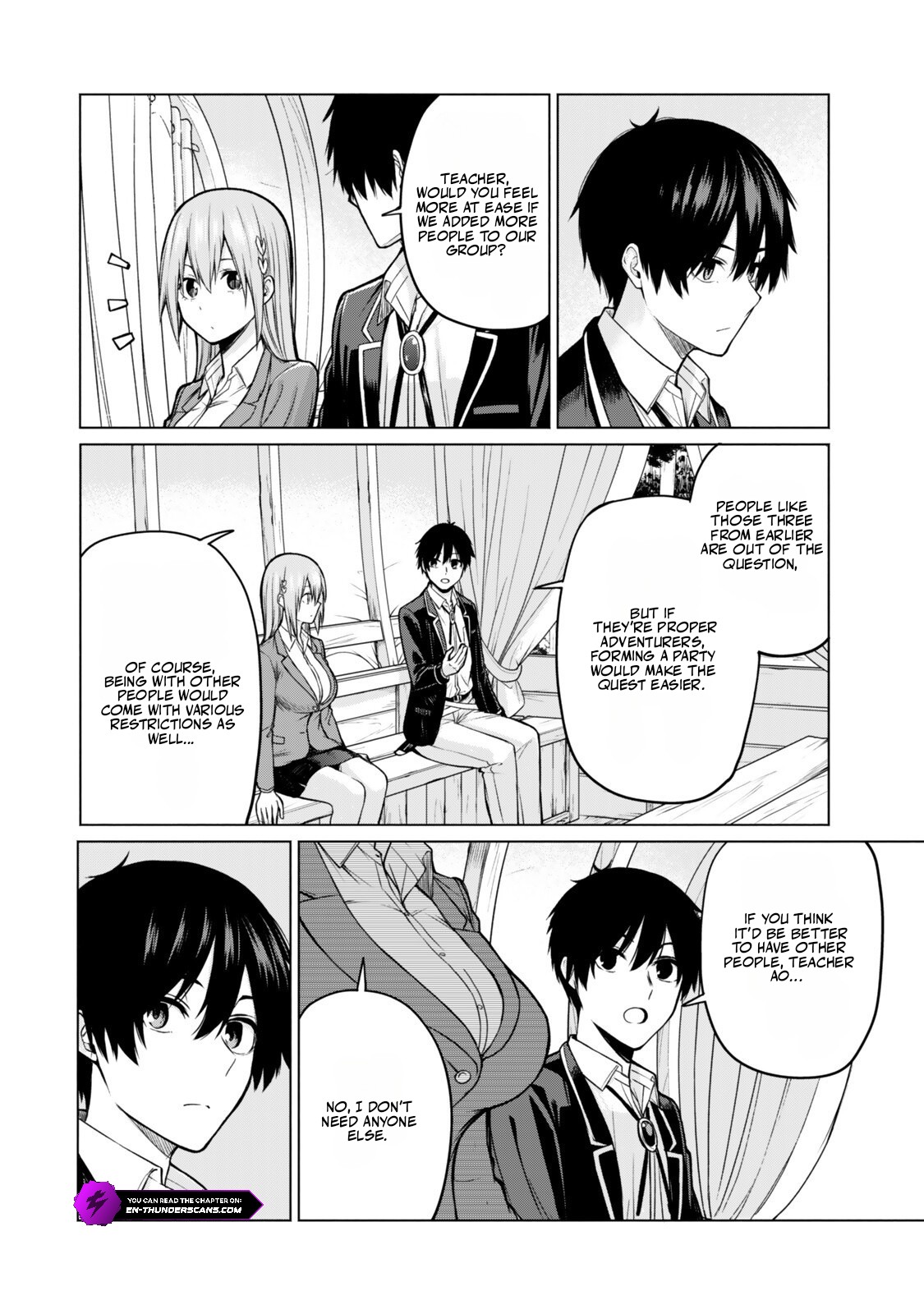 Tsuihou Sareta Teihen Shoku "Touzoku" wa Game Chishiki de Musousuru. Issho ni Shoukan Sareta Sensei mo Hazure Job Dattakedo Kouritsuteki ni Nariagarimasu Chapter 8.3 — Page 4