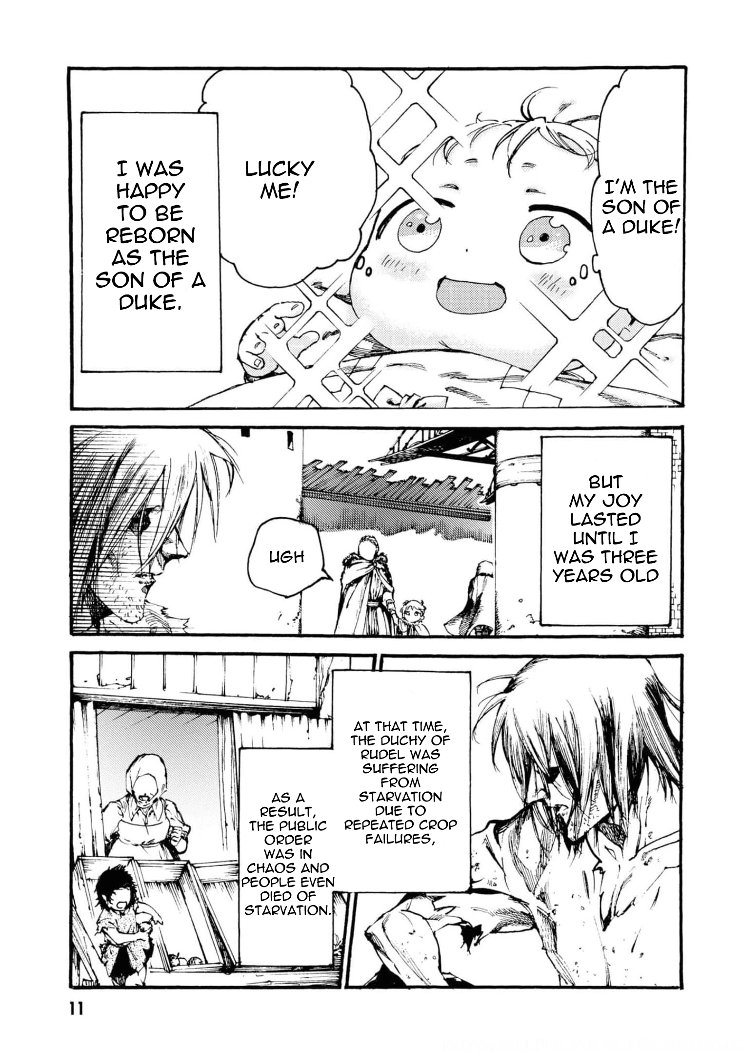 Tsuihou Sareta Tensei Koushaku wa, Henkyou de Nonbiri to Hatake o Tagayashitakatta Chapter 1 — Page 5