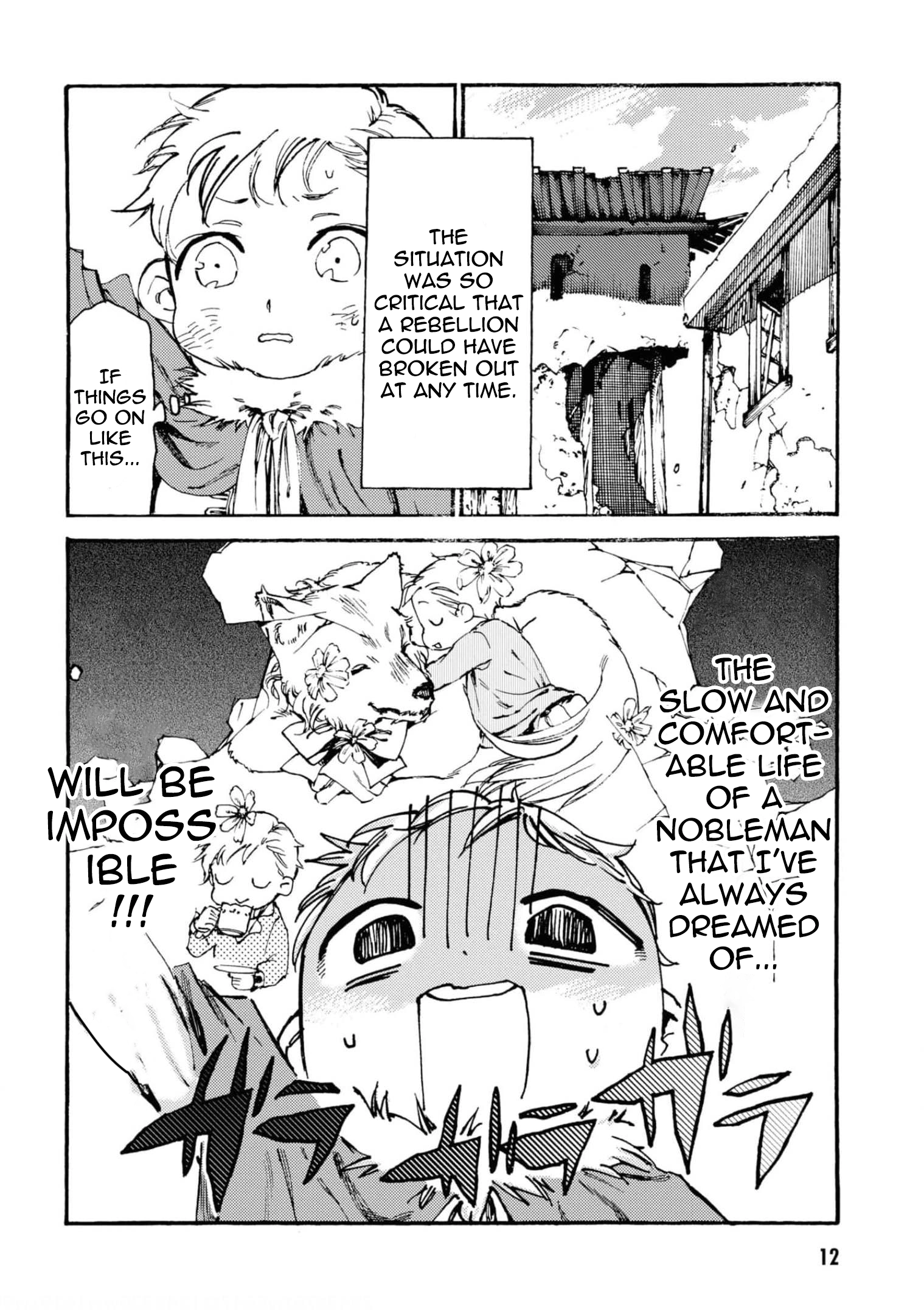 Tsuihou Sareta Tensei Koushaku wa, Henkyou de Nonbiri to Hatake o Tagayashitakatta Chapter 1 — Page 6